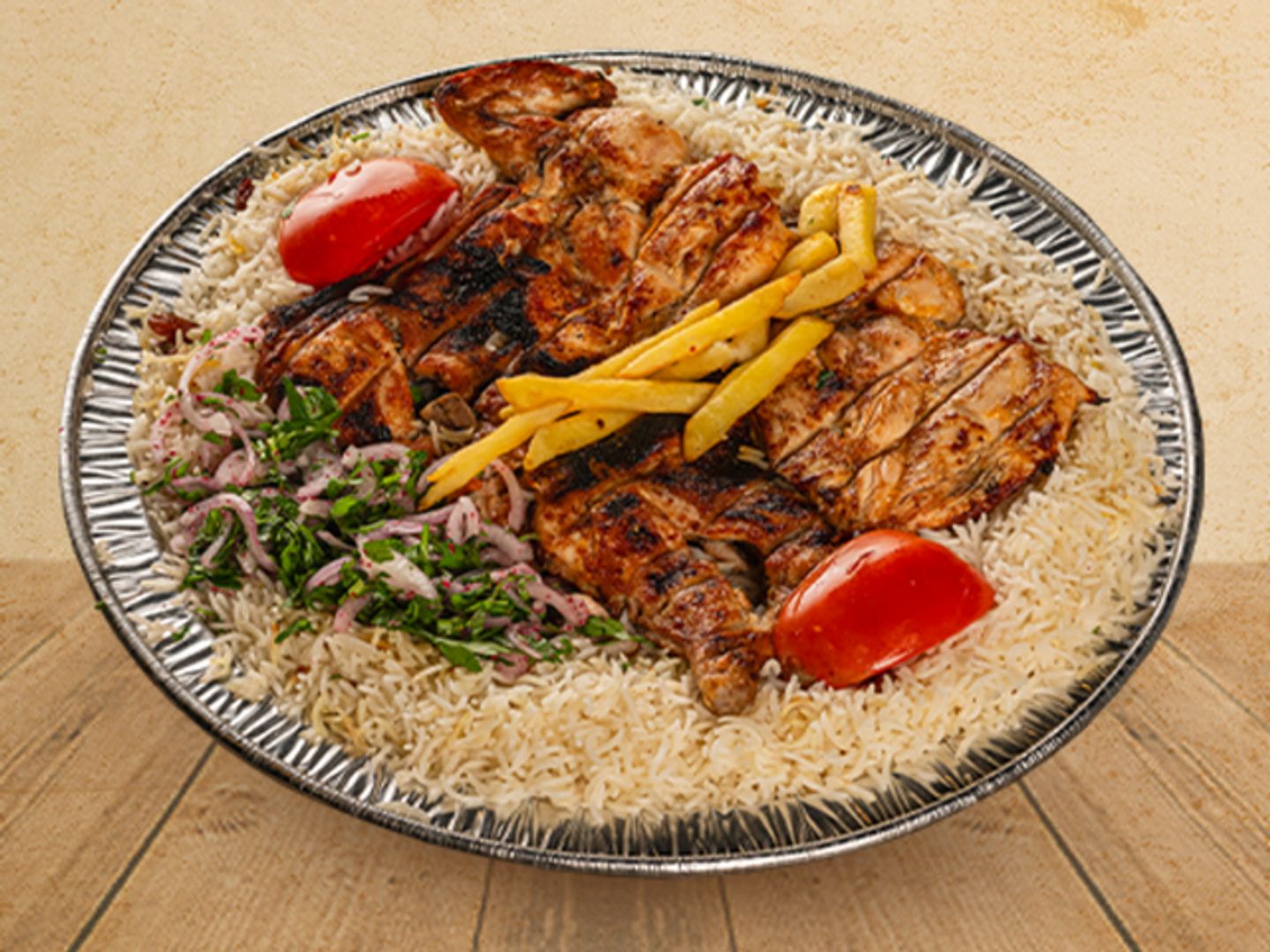 فروج السارية المشوى