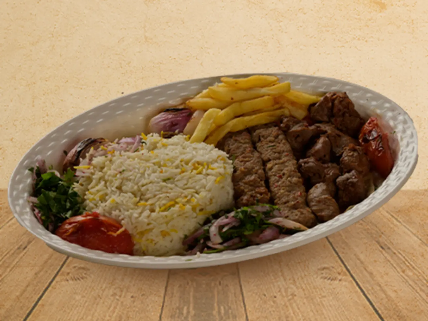 مشكل مشاوى كباب لحم ودجاج +شقف لحم ودجاج