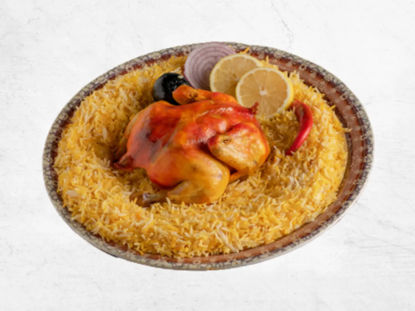 نصف دجاج مندي