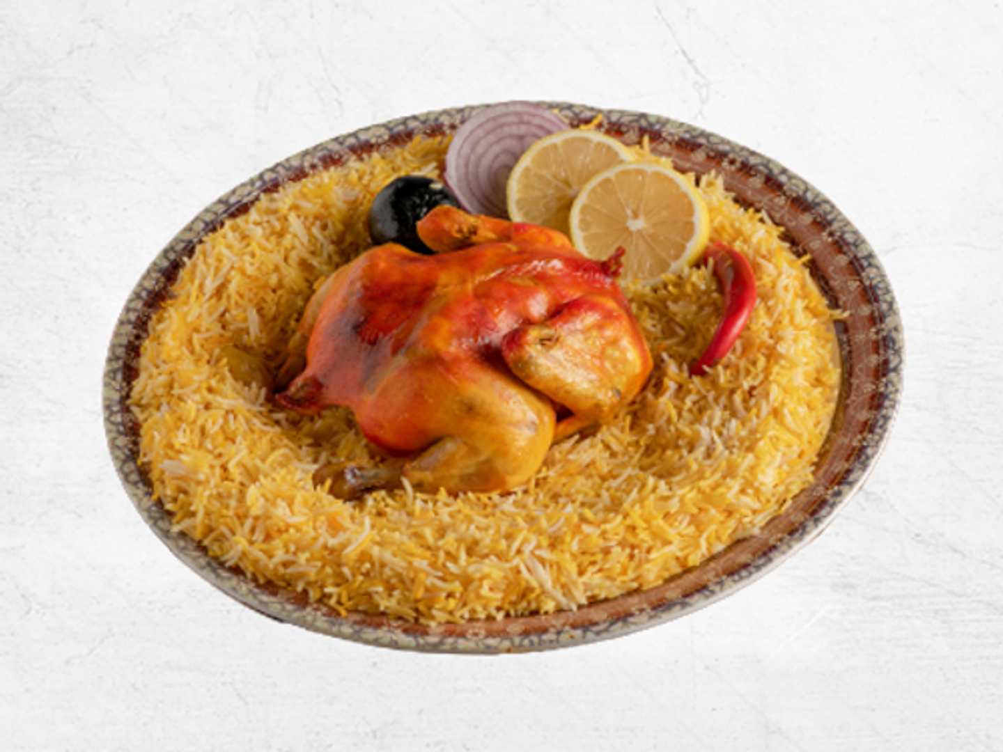 نصف دجاج مندي