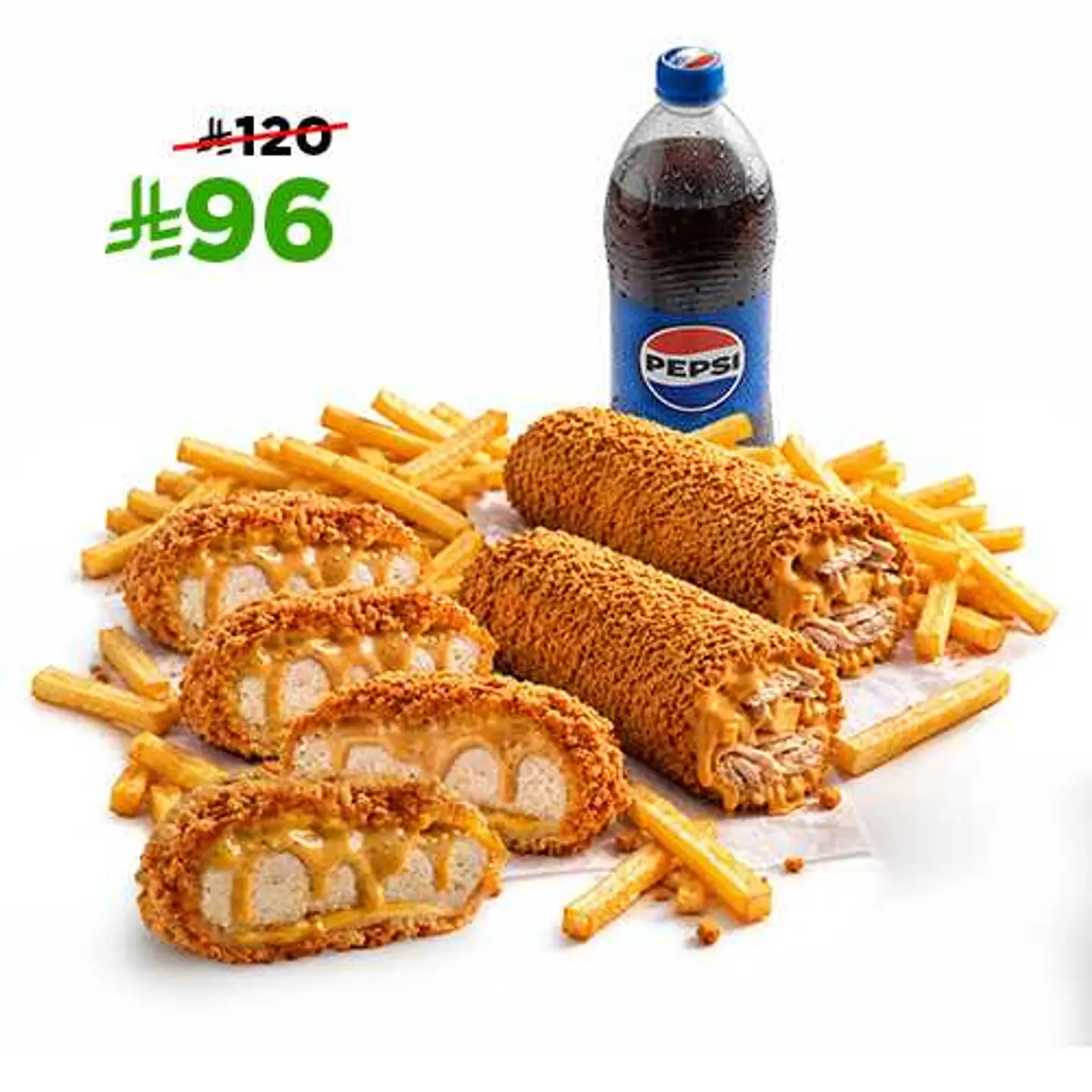 Crispy Roll & Burger Combo
