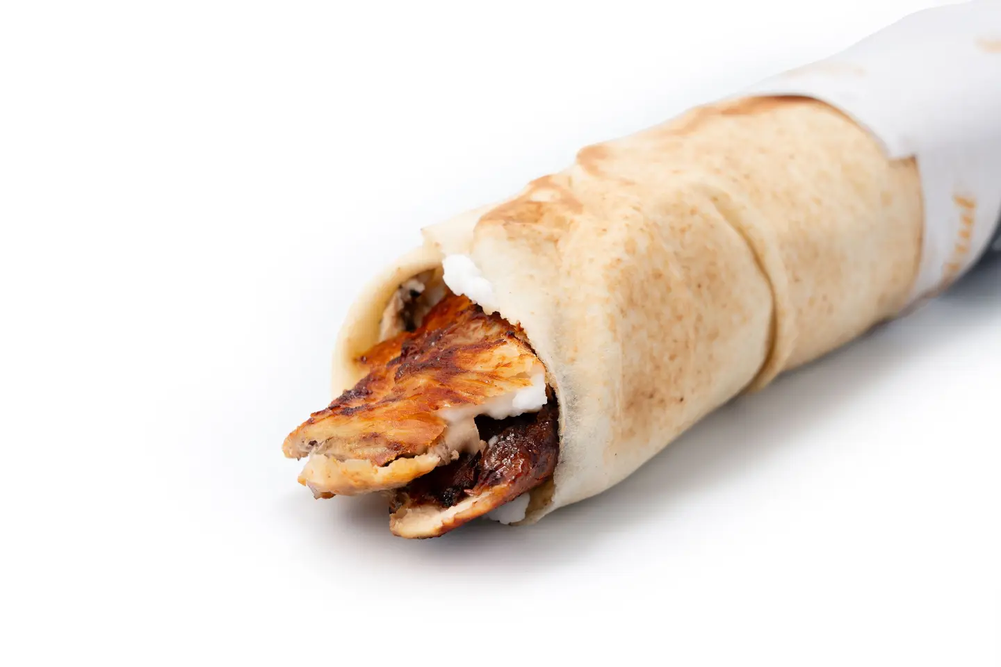 ساندويتش شاورما دجاج صغير