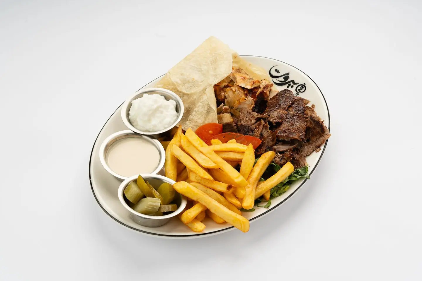 صحن شاورمـــــــا مشكل