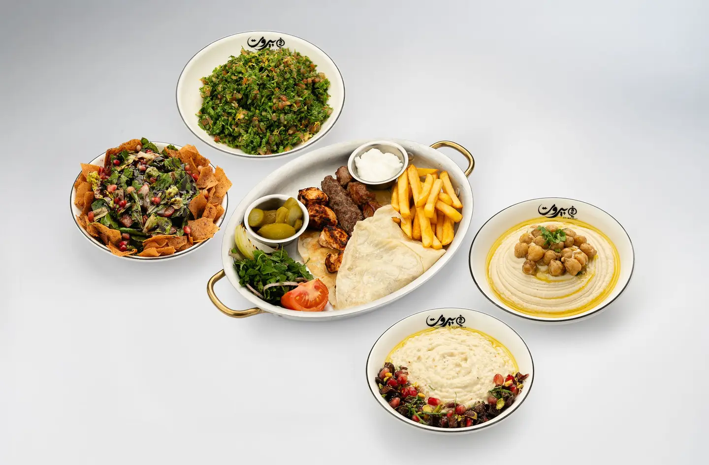 كومبو صحن المشاوي