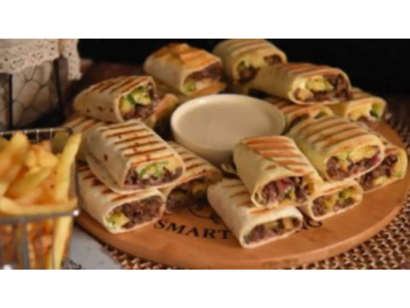 Large Arabic Plate Of Meat