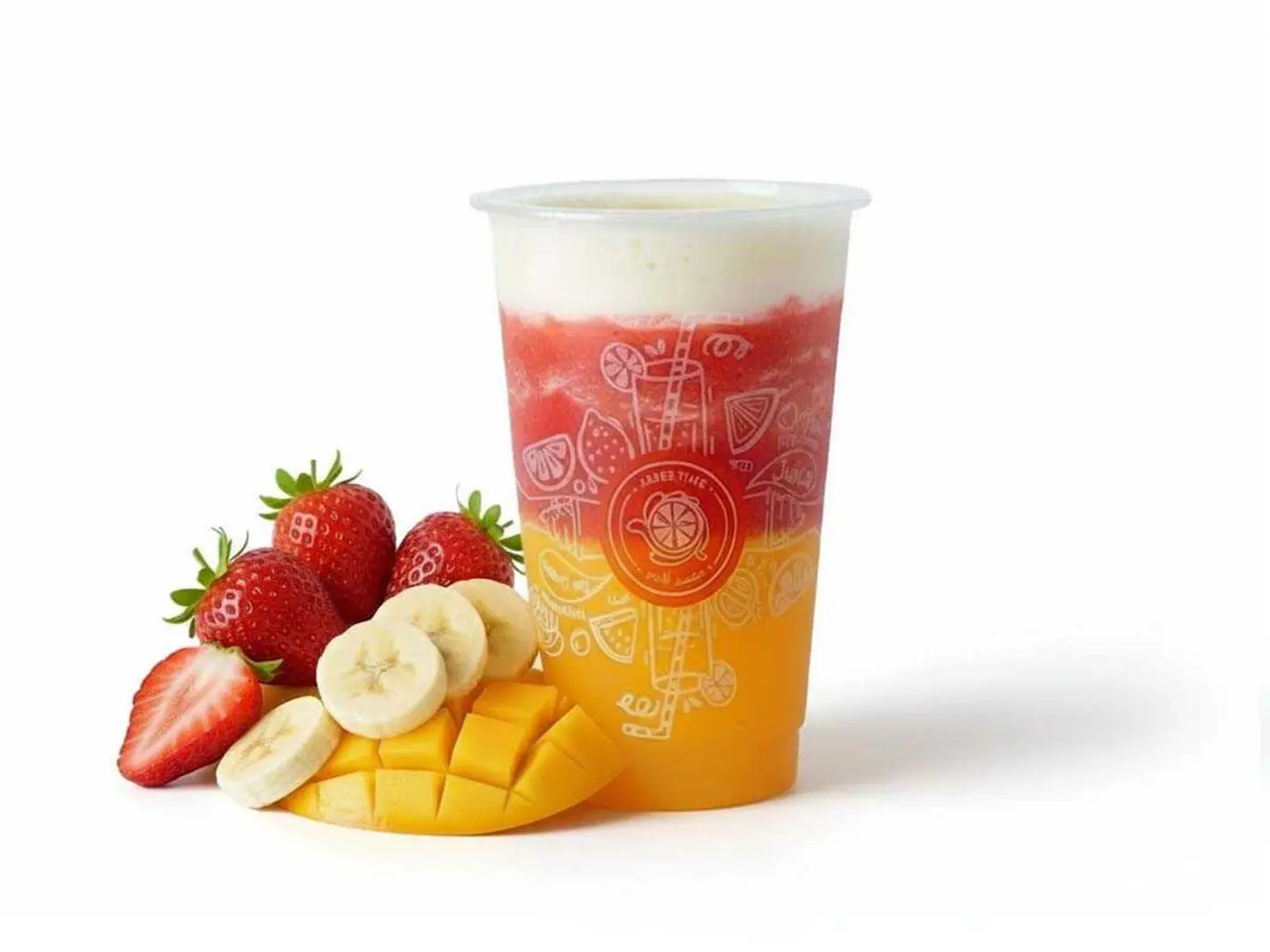 Cocktail 3 Layers Juice