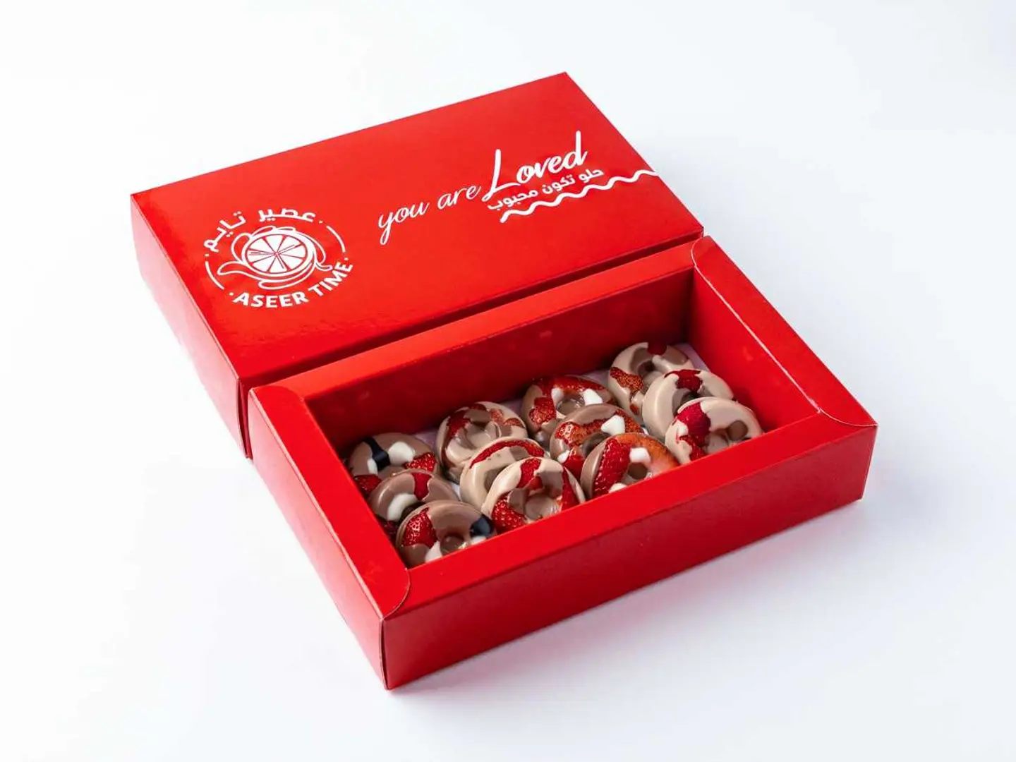 Mini Berries Donuts Box (12 Pcs)