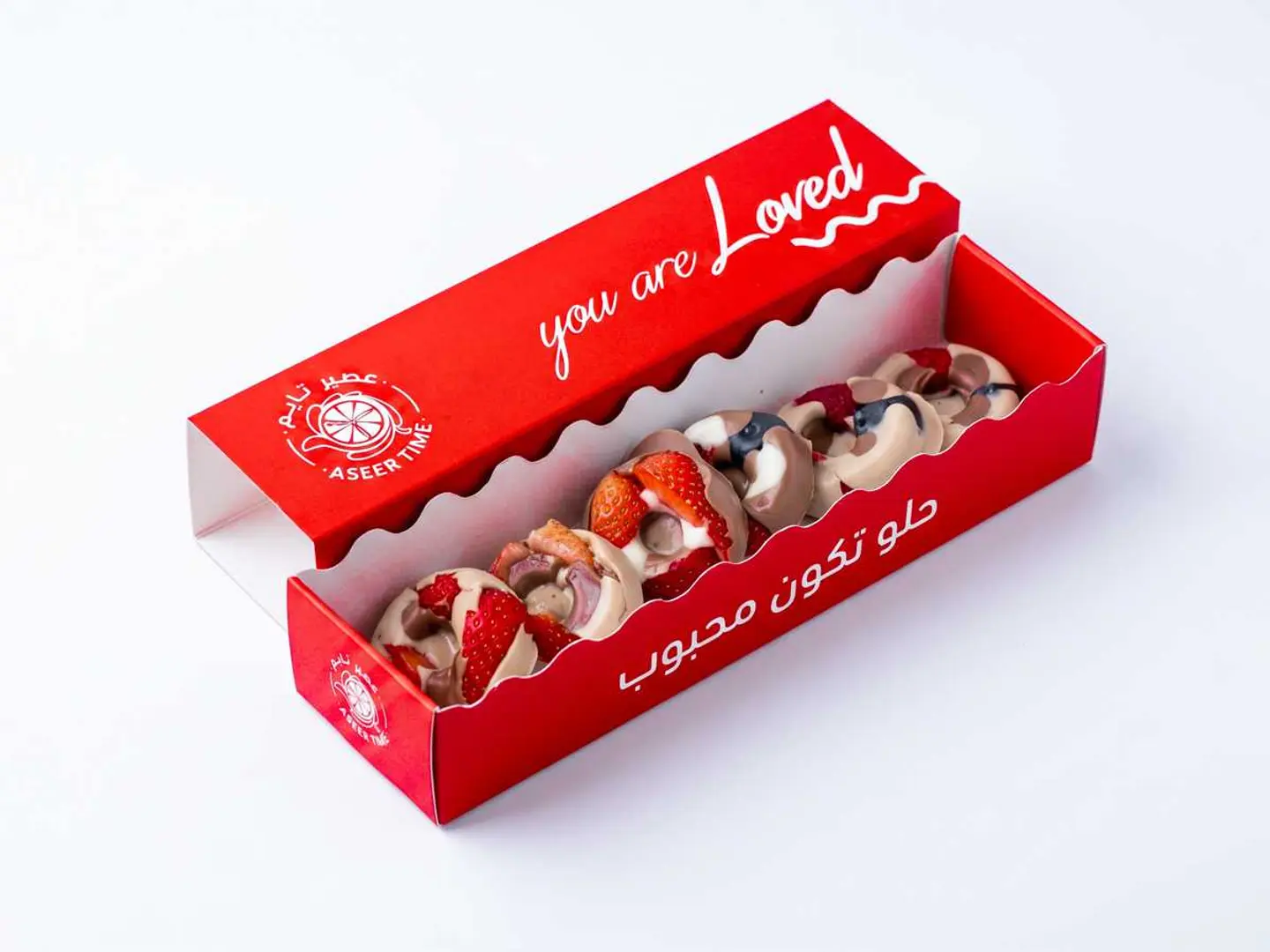 Mini Berries Donuts Box (6 Pcs)
