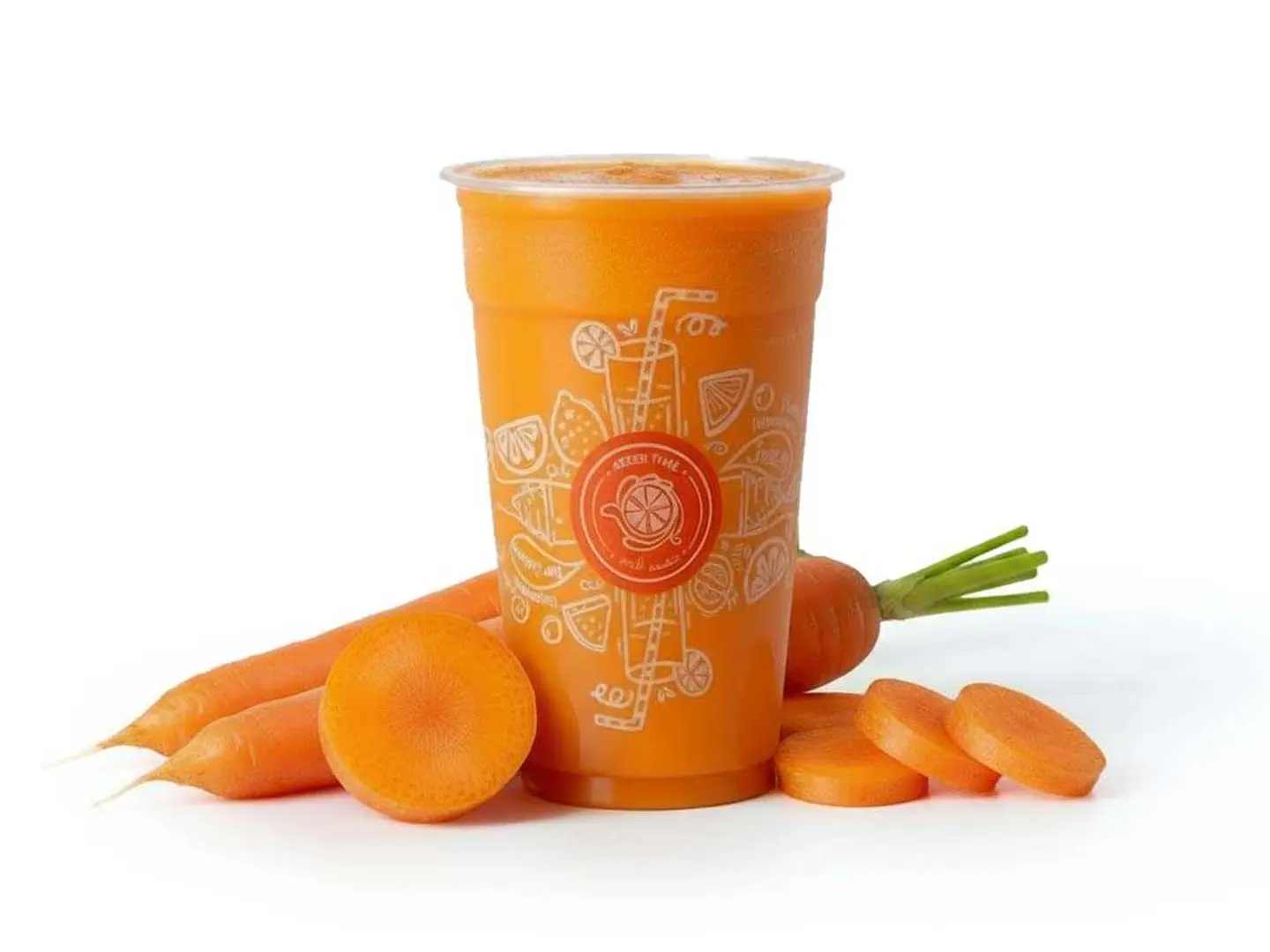 Vitamin Rich Carrot Juice