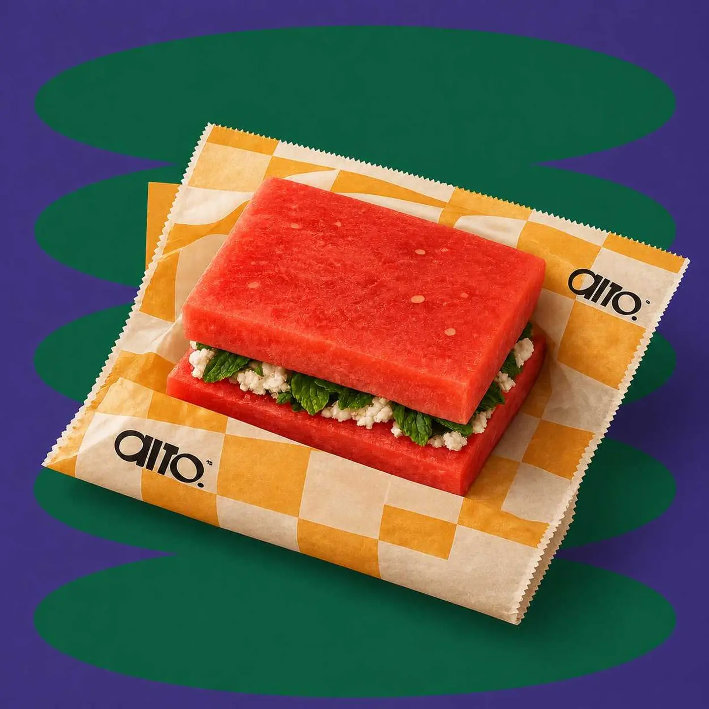 Watermelon Feta Stack
