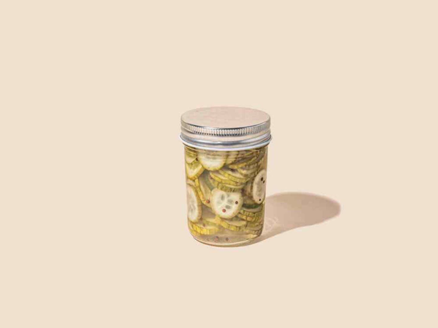 Home Made Sweet Pickles Jar