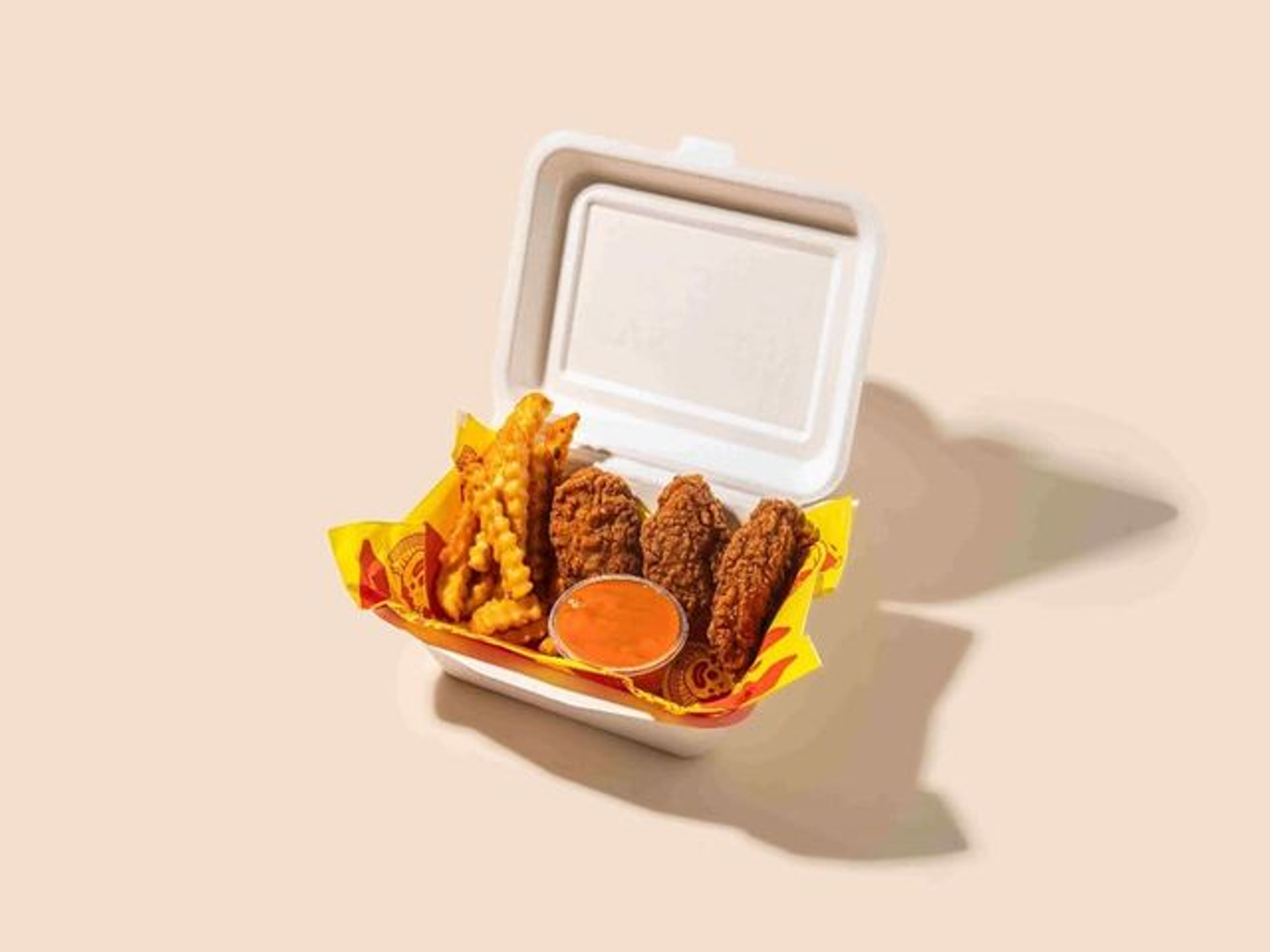 5 Piece Chicken Wings Meal