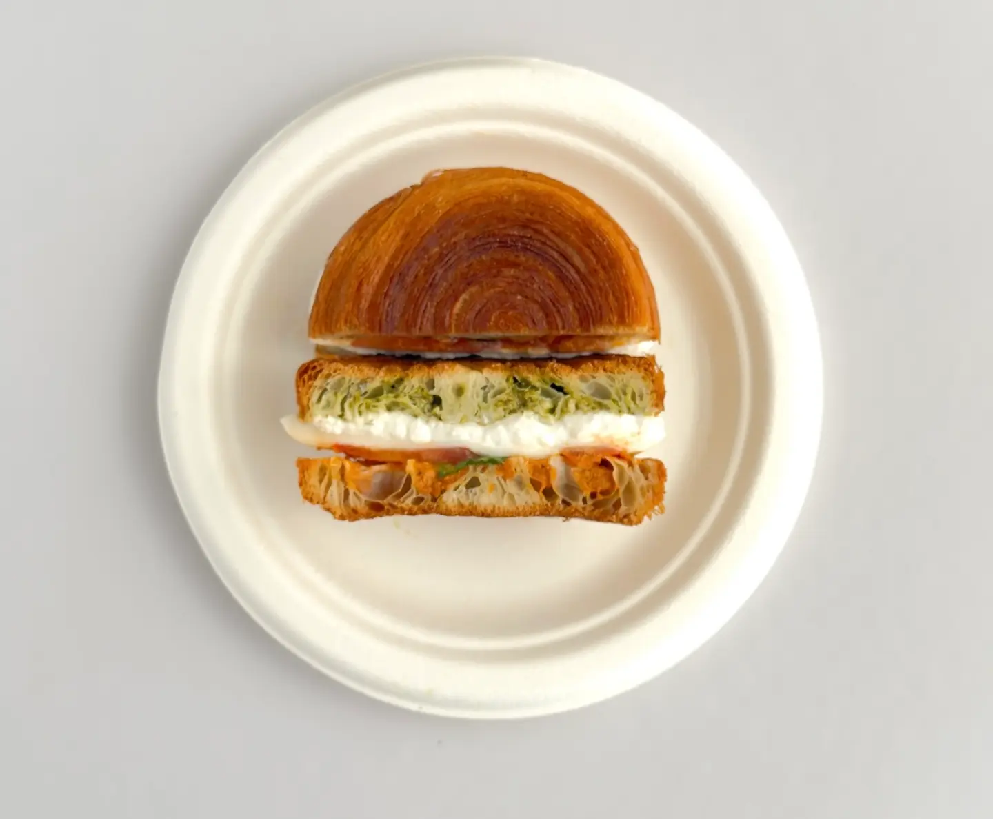 Burrata & Basil Croissant