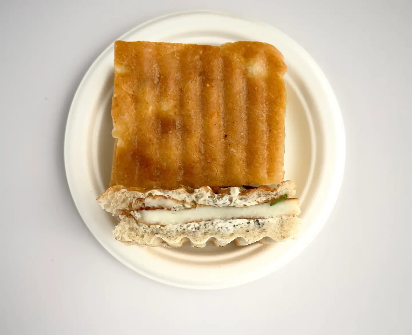 Zaatar Halloumi Sandwich
