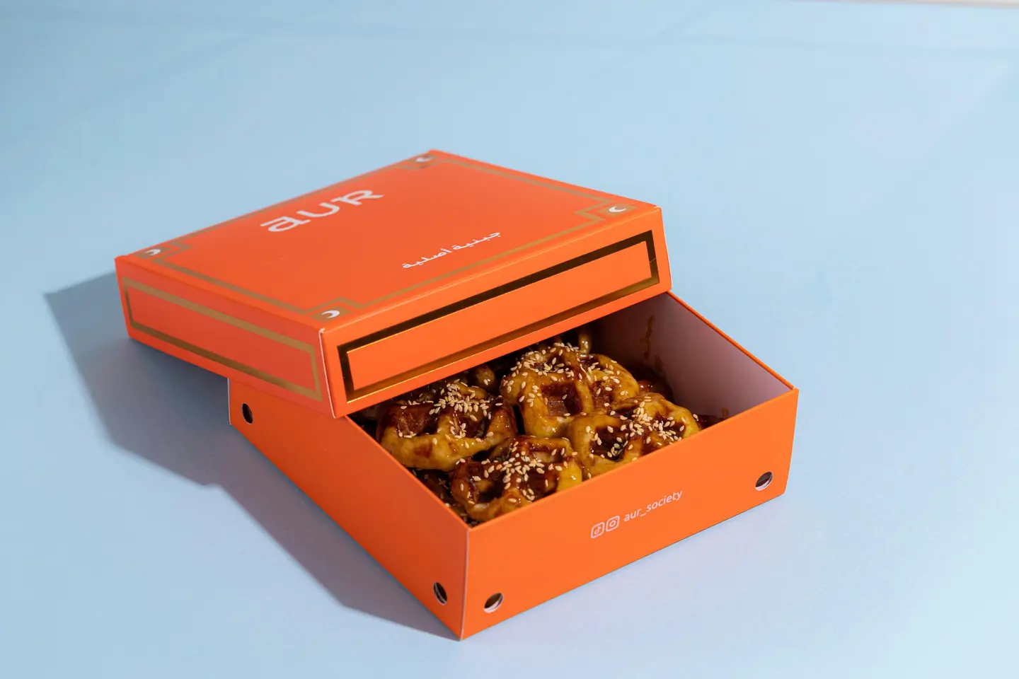 Gebnah Waffle Box
