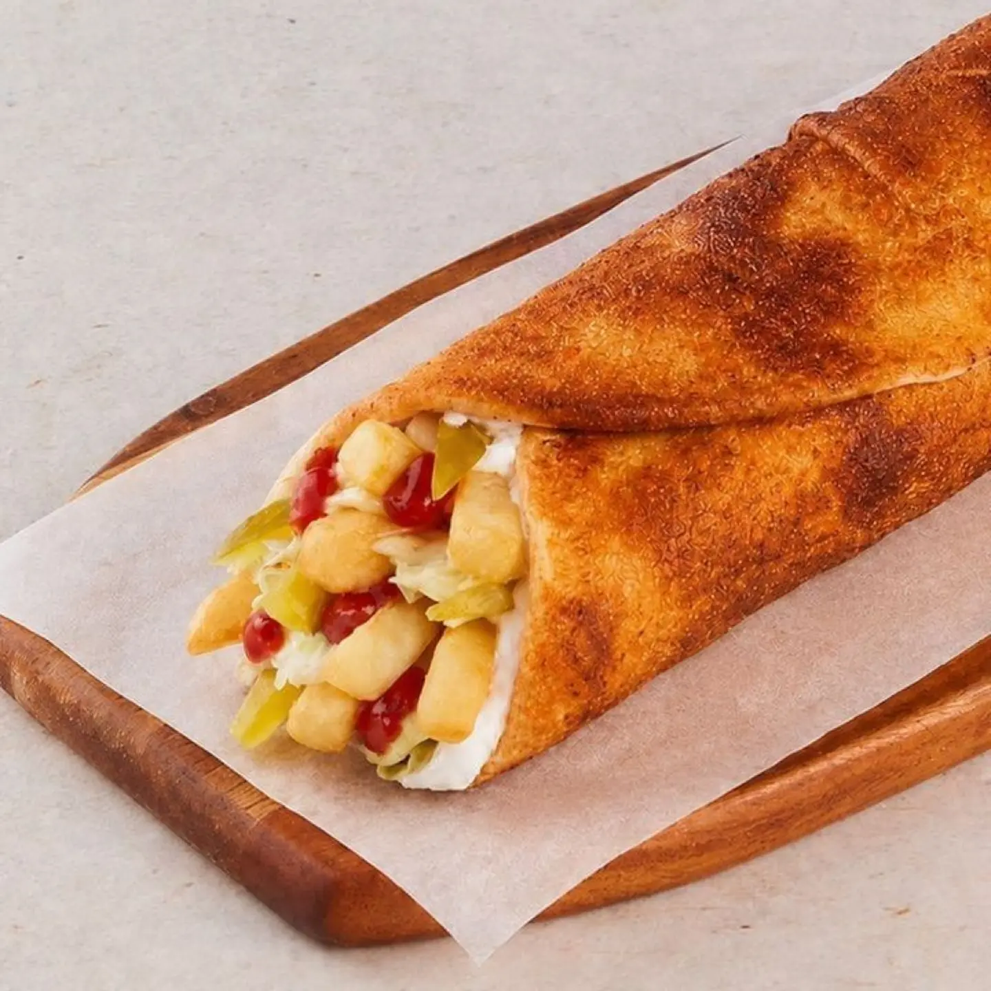 Crispy Fries Sandwich