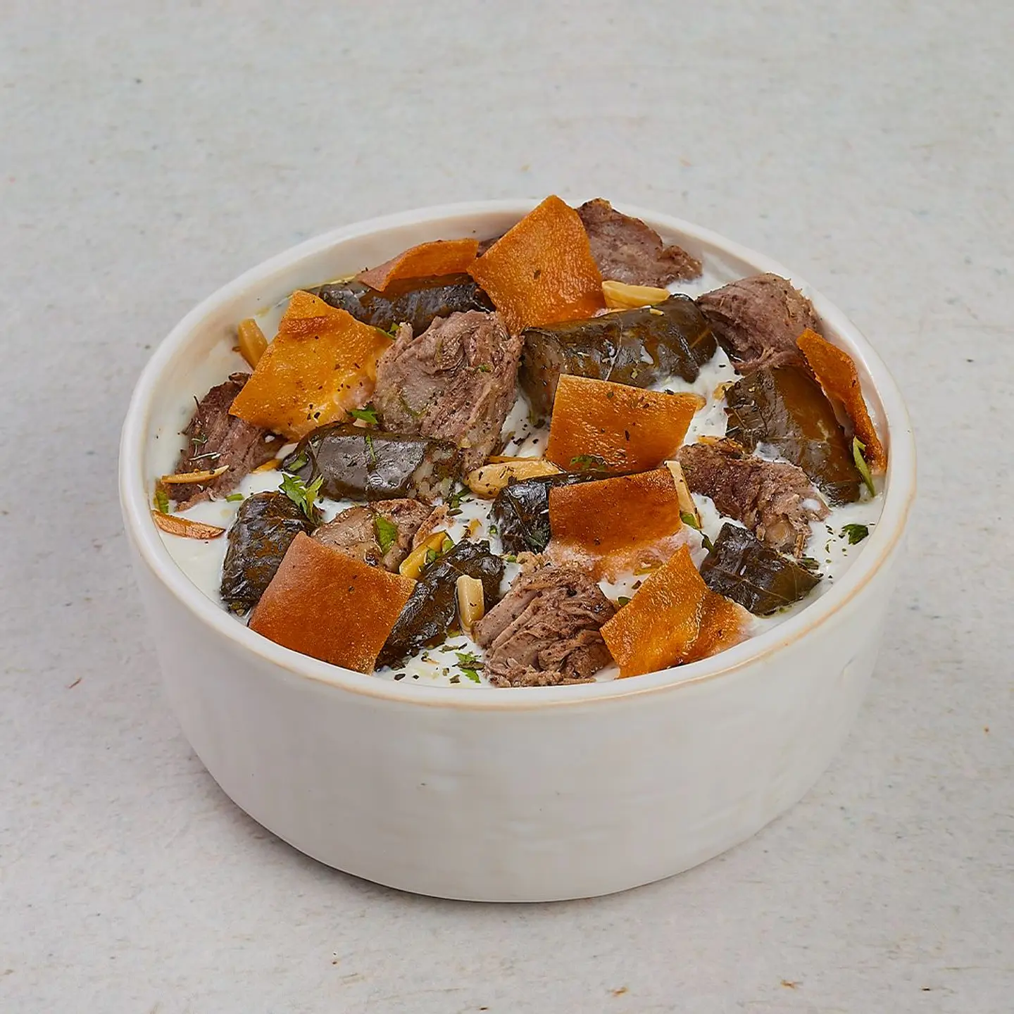 فتة ورق العنب