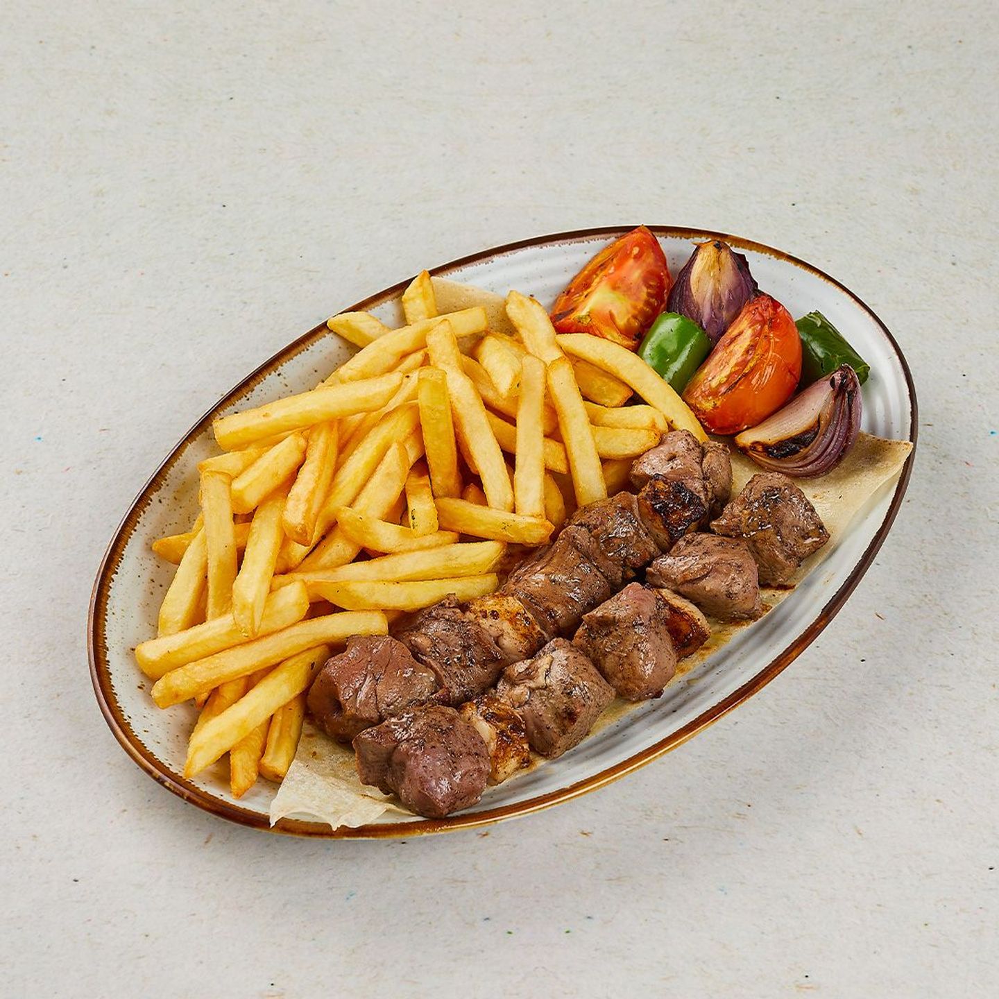 طبق لحم العجل الطري