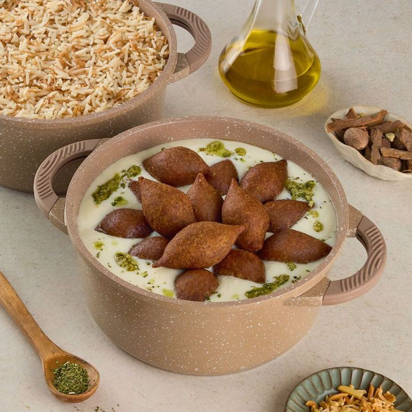 كبة باللبن