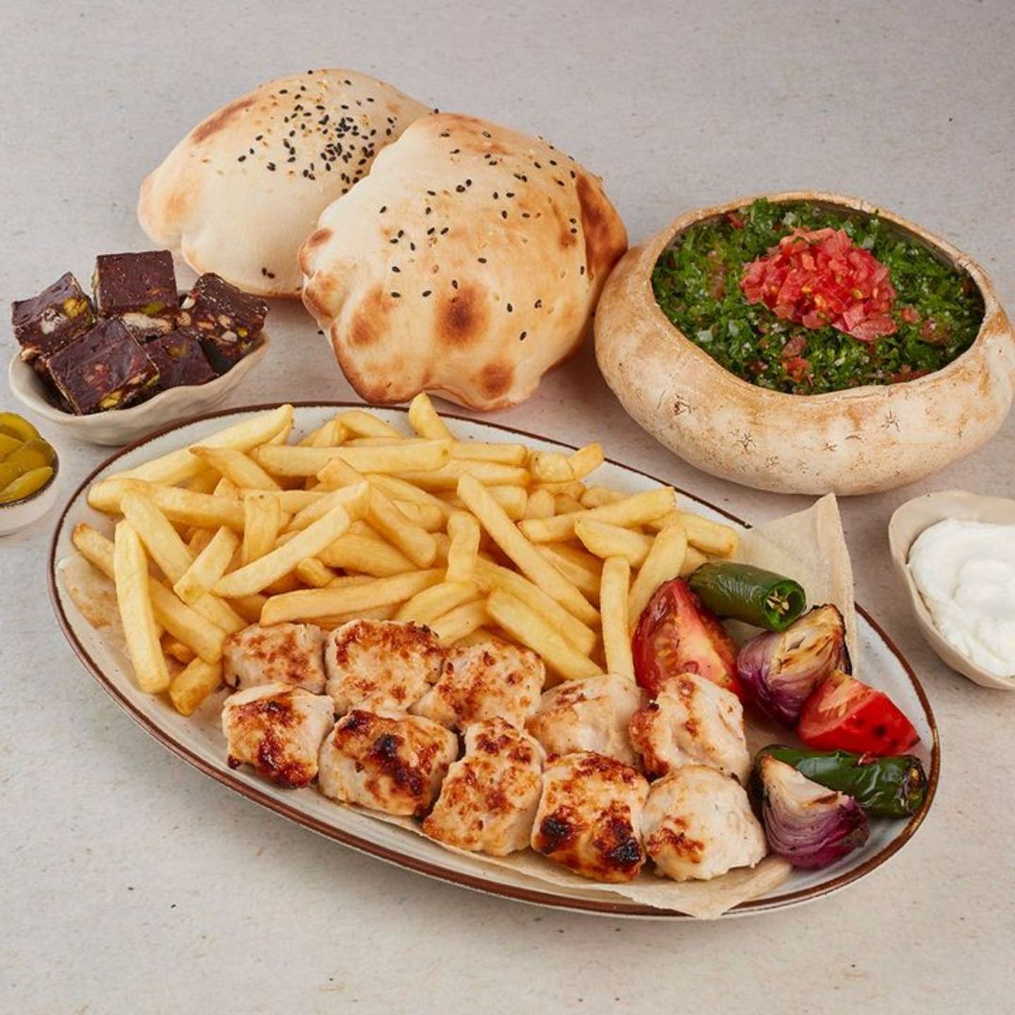 وجبة مشاوي
