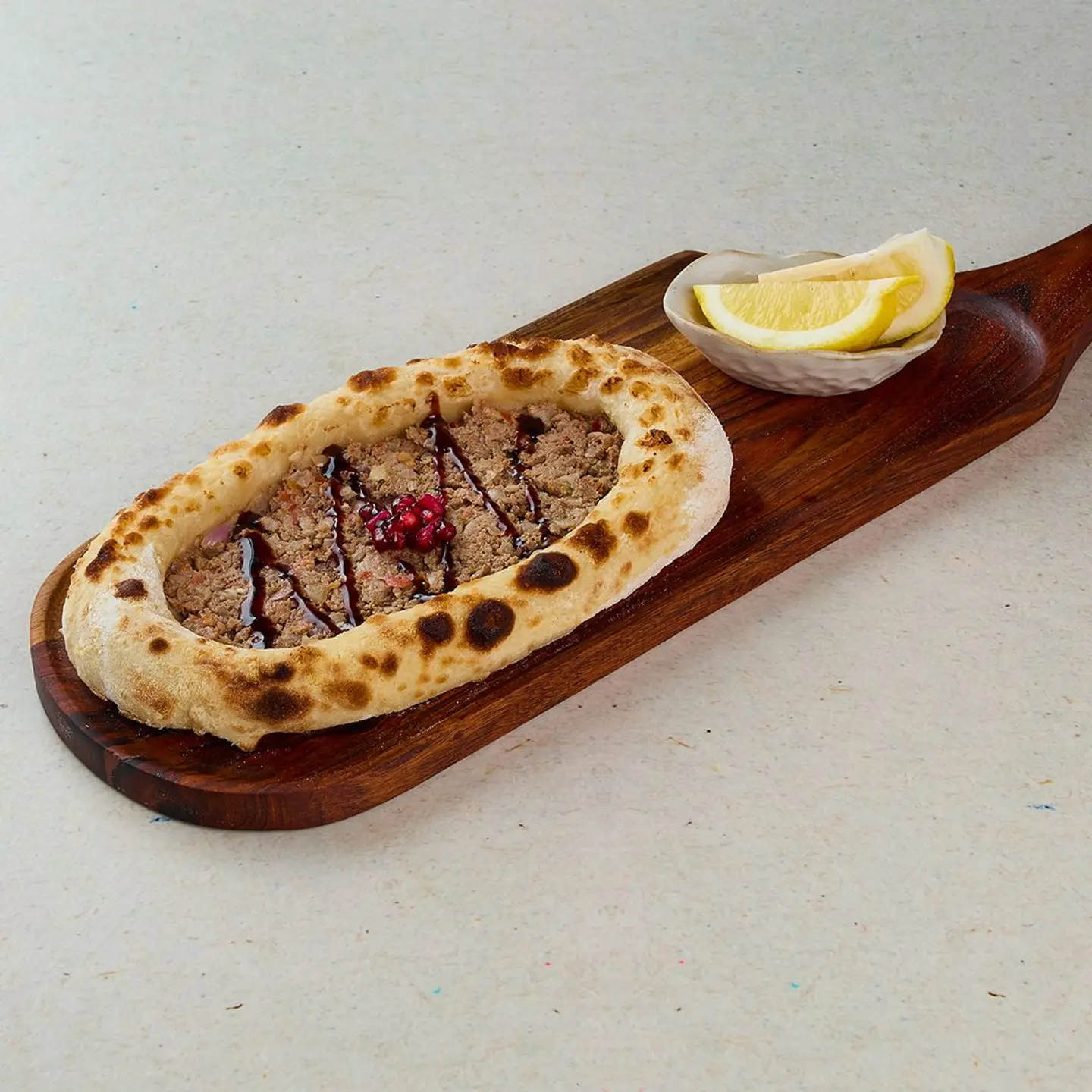 Lahm Baajine Sourdough