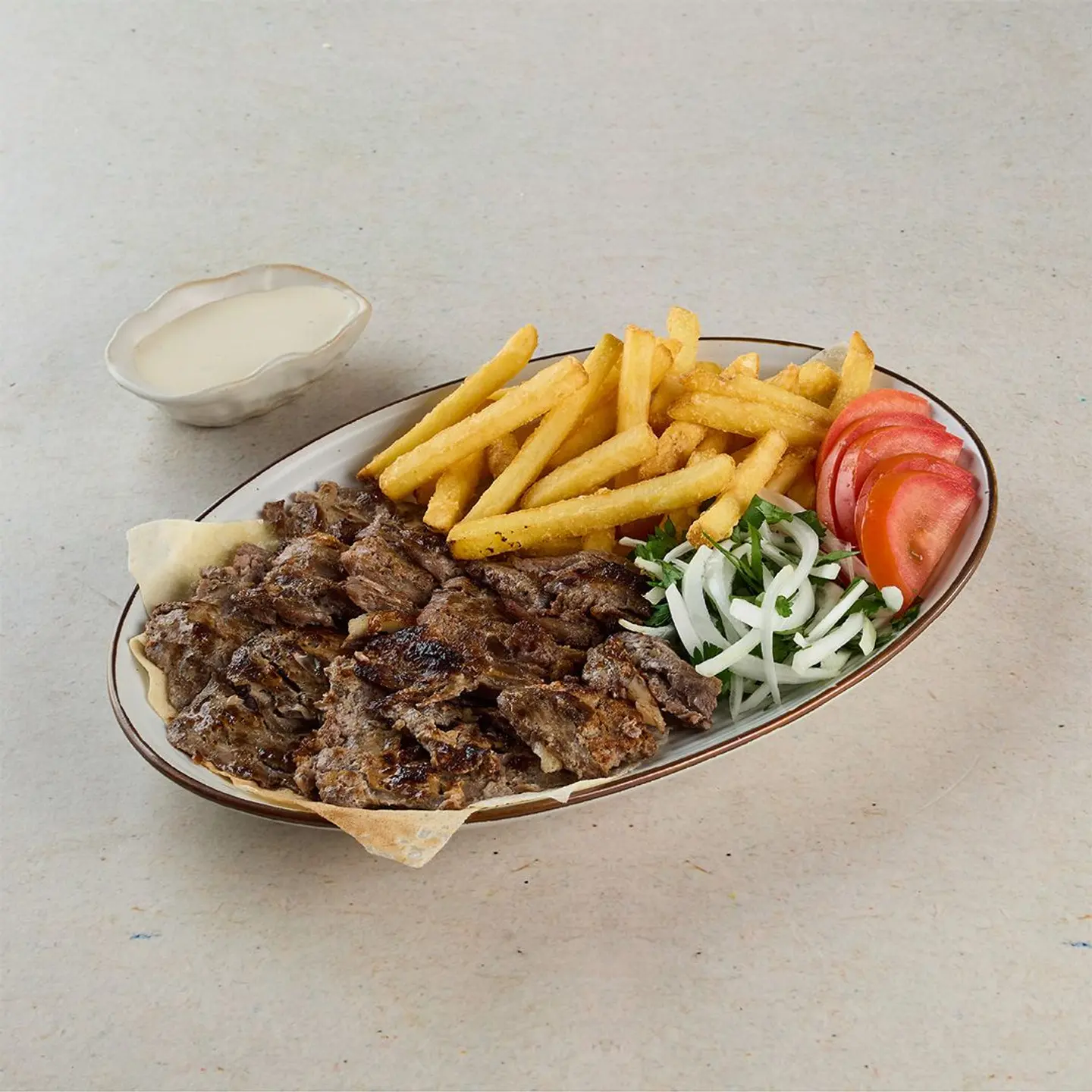 طبق شاورما واجيو