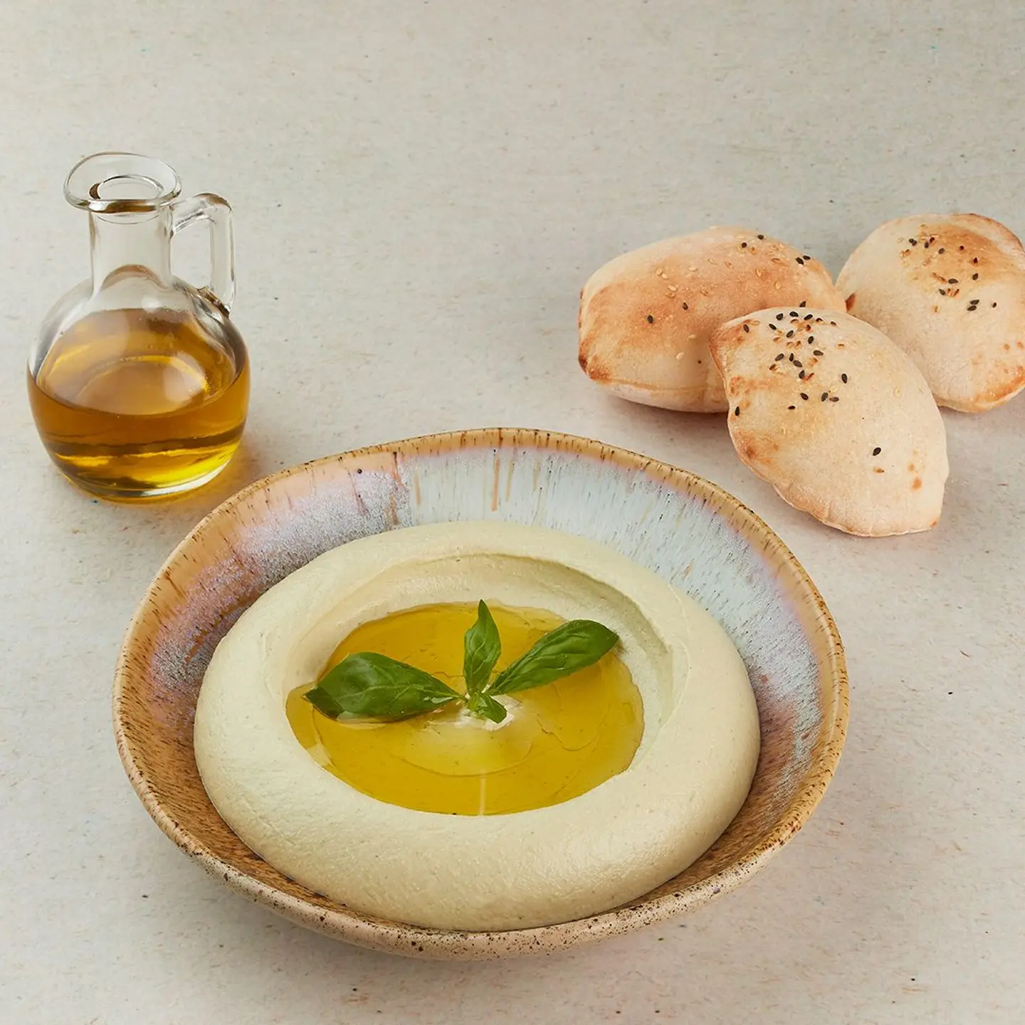 Pesto Hummus 1/2 Kg