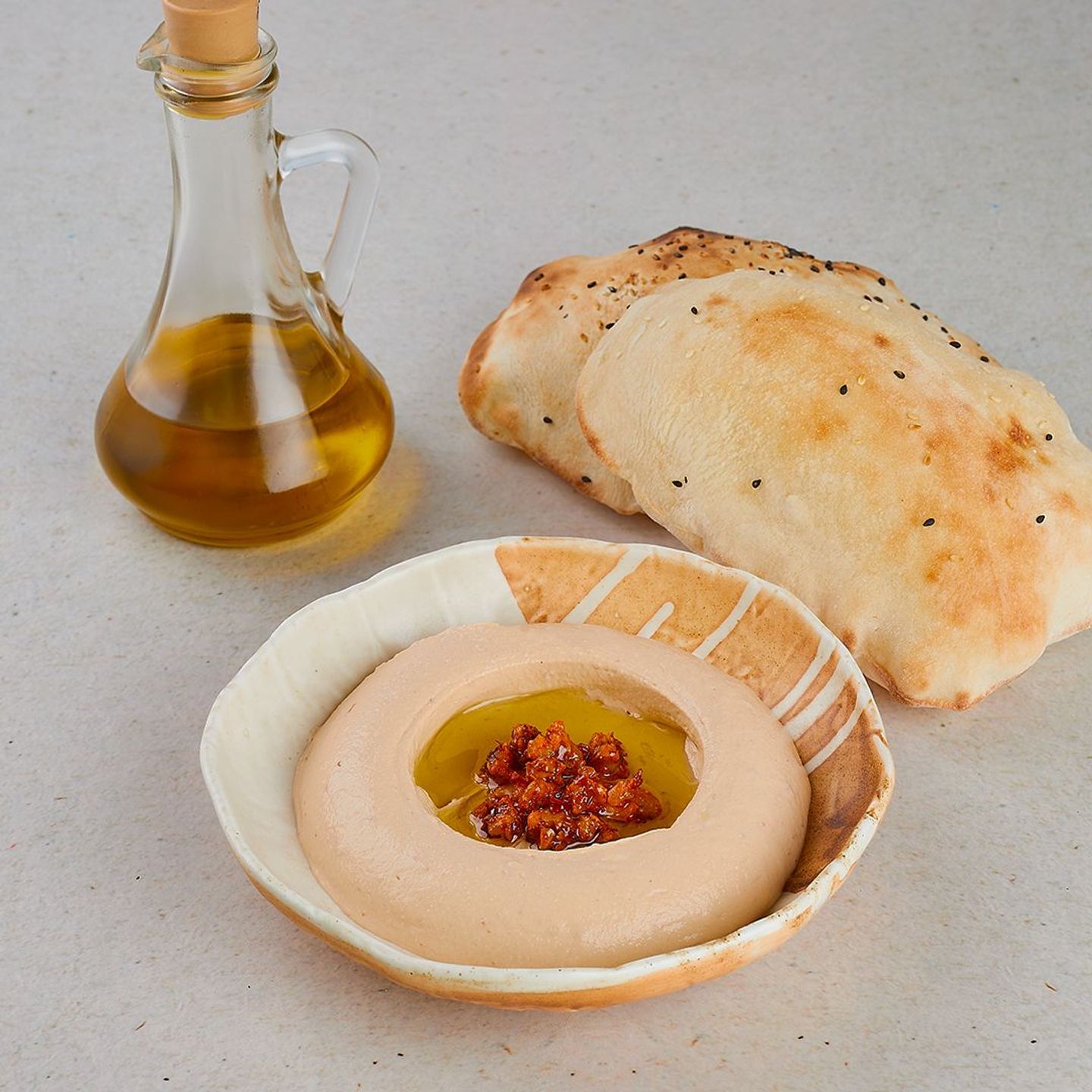 نصف كيلوغرام حمص حار