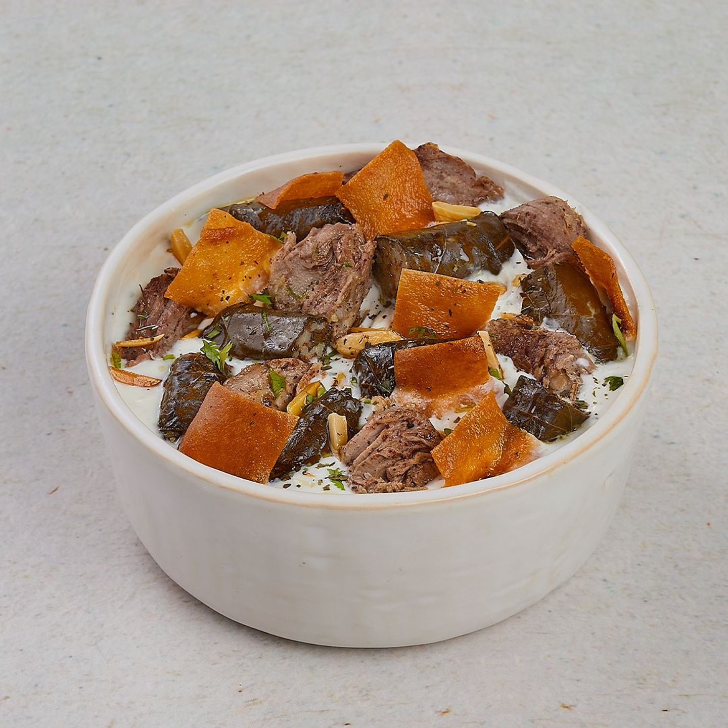 فتة ورق العنب