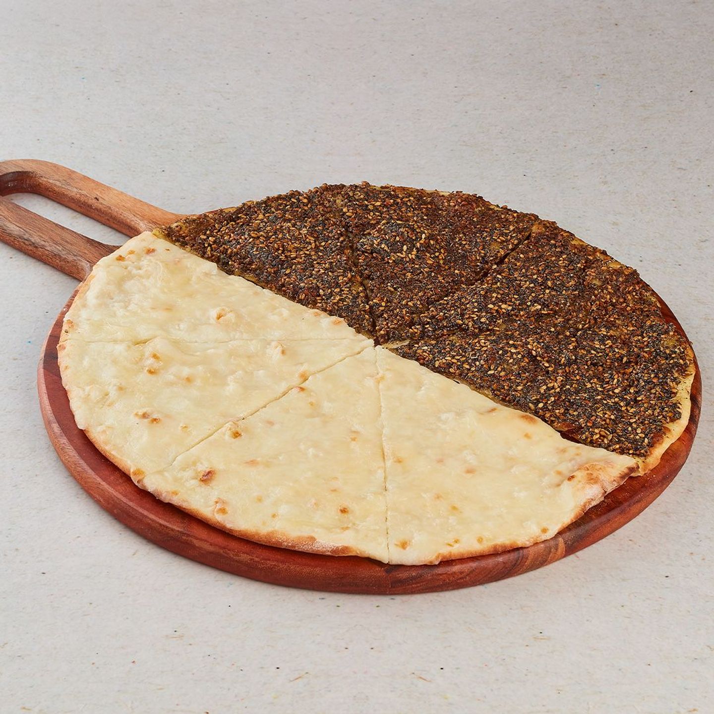 زعتر وجبنة