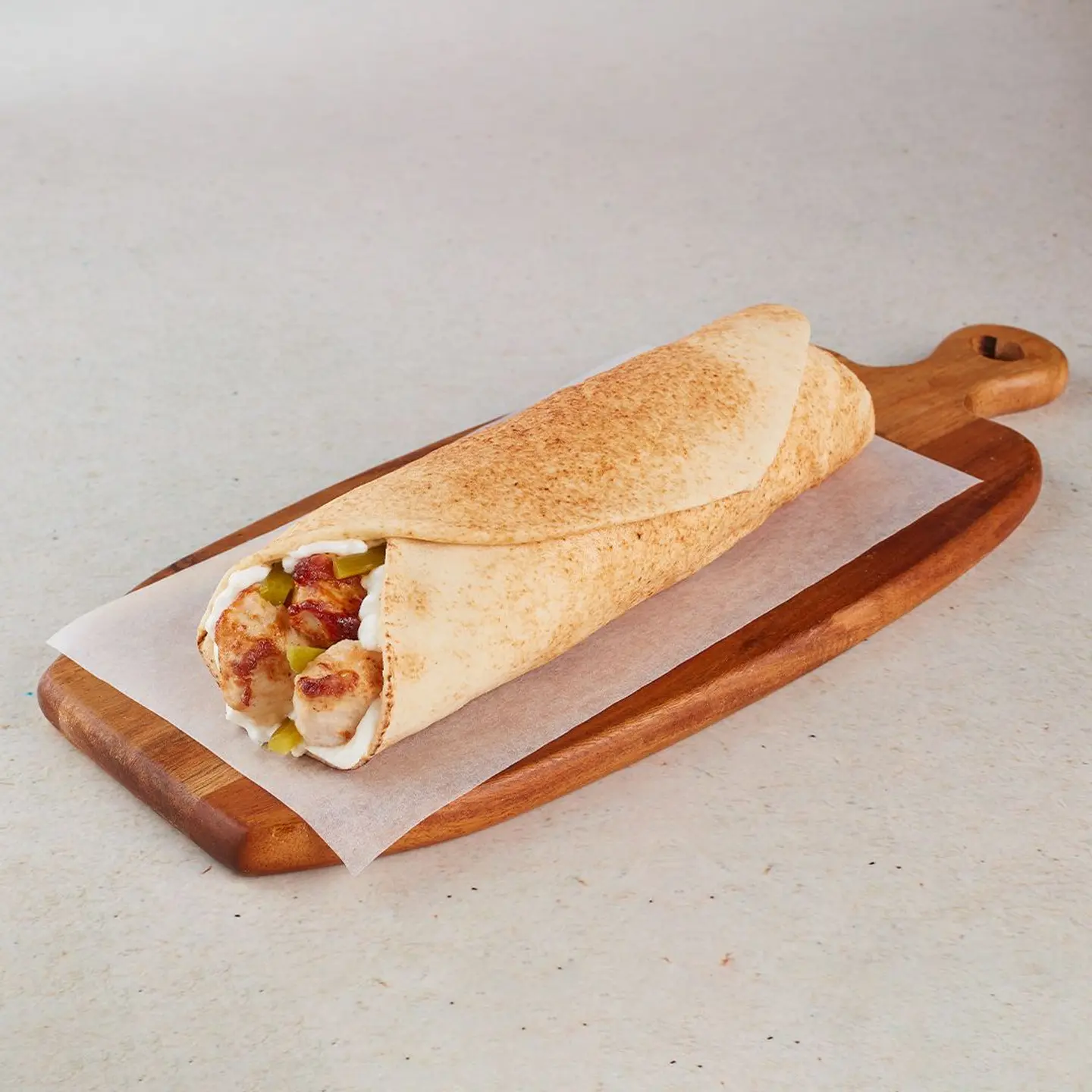 Traditional Shish Tawook Sandwich