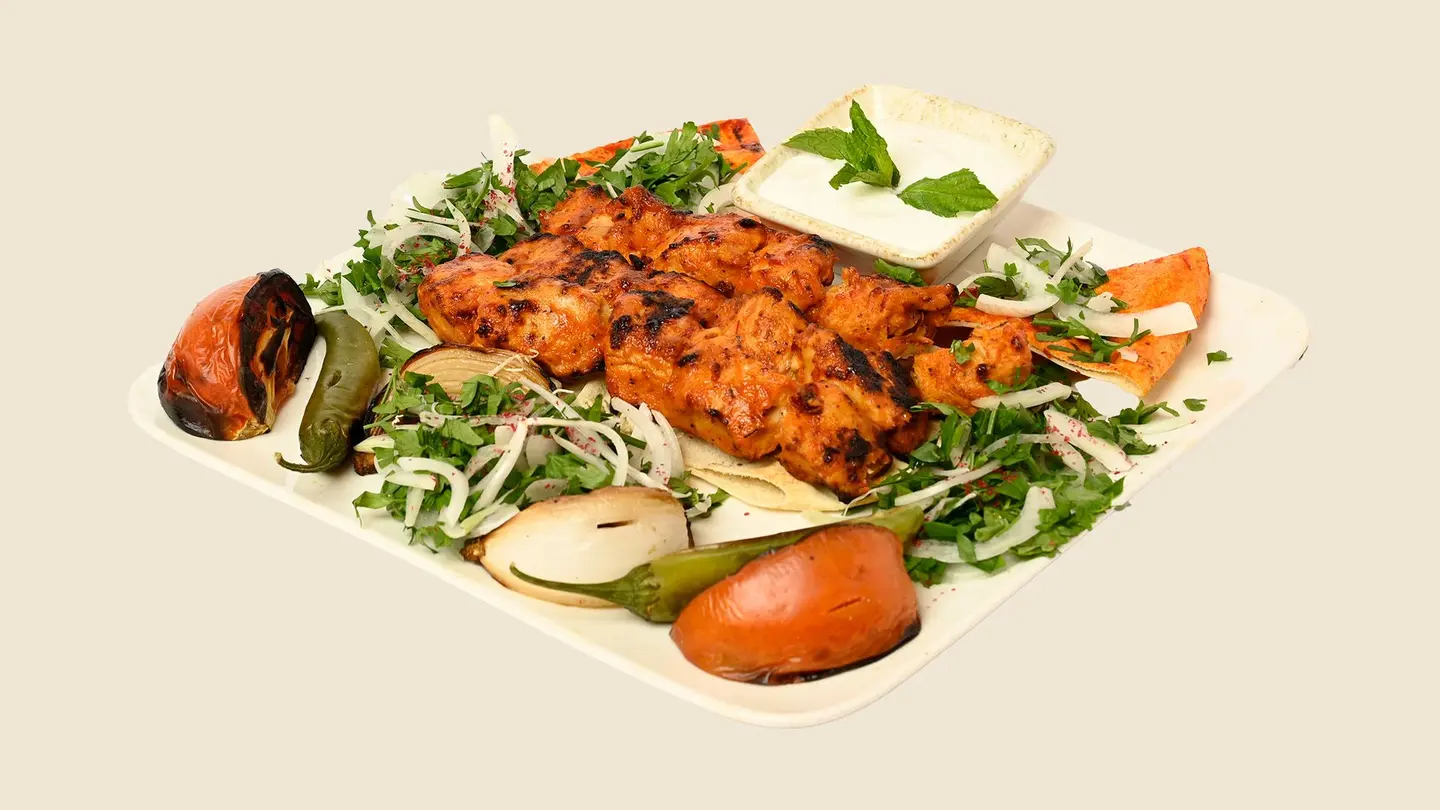 Chicken Shish Tawook Two Skewers