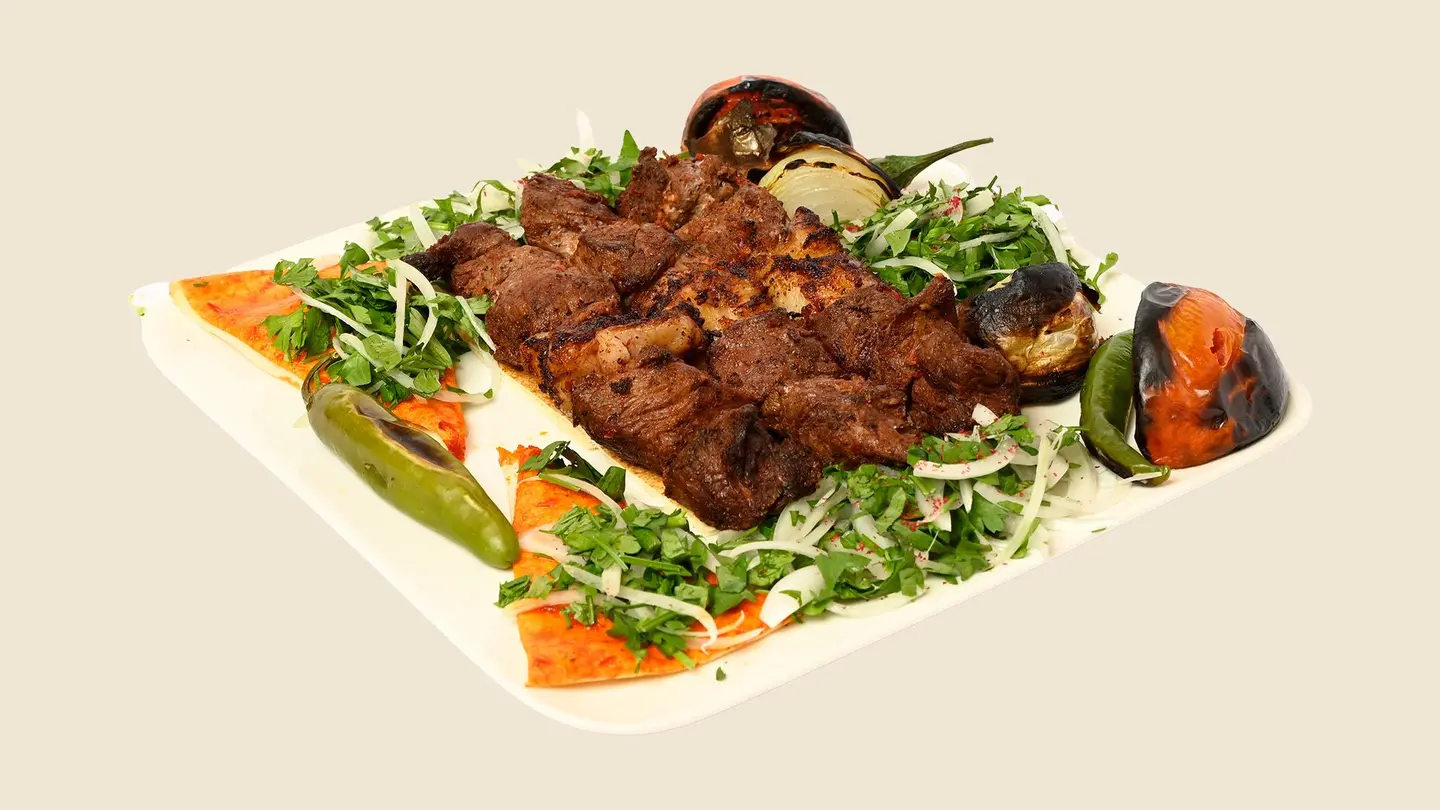 Meat Awsal Two Skewers