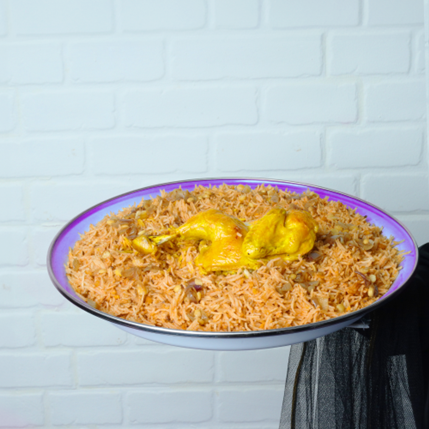 مموش دجاج نص