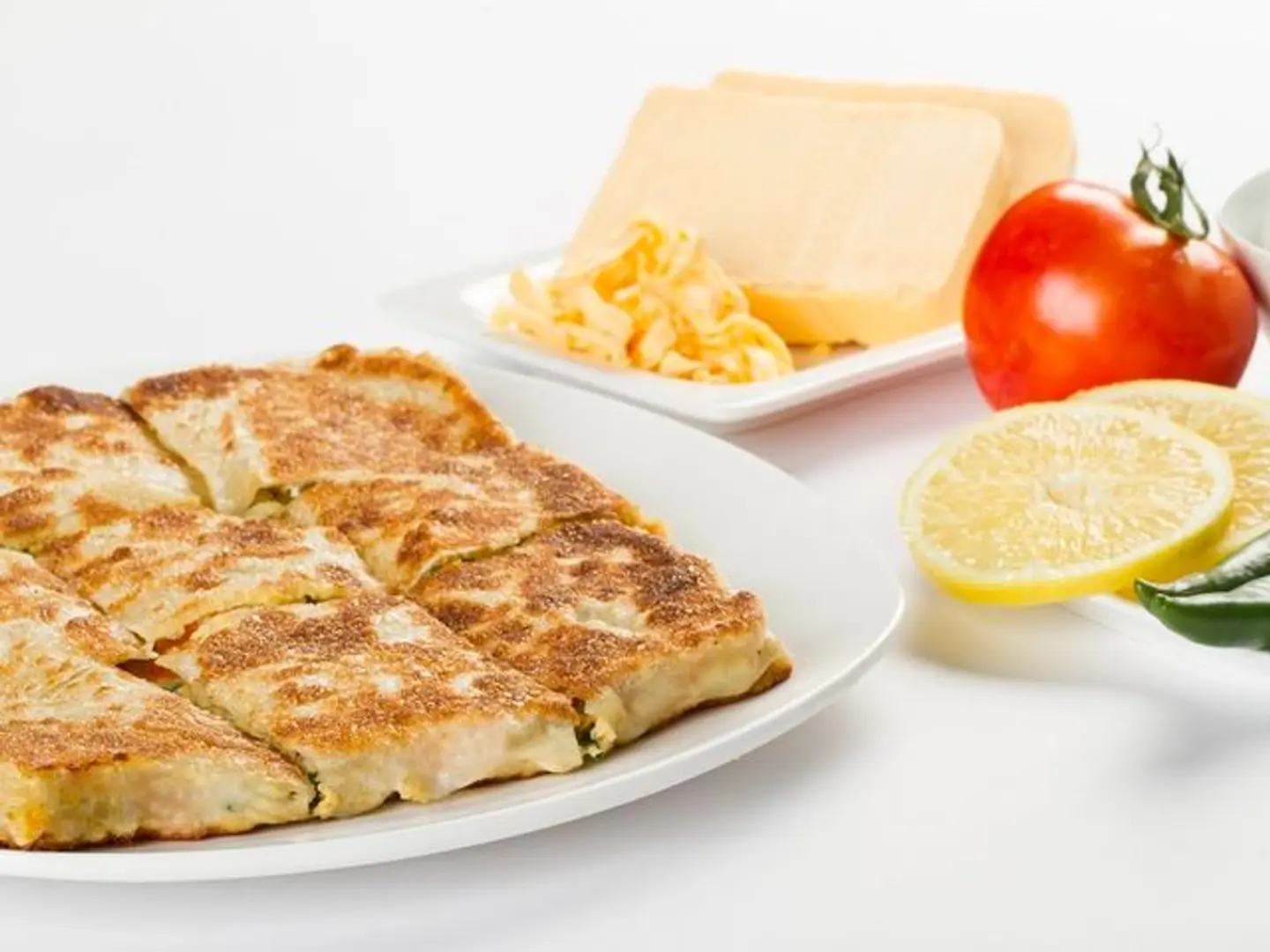 Double Cheddar & Veg Mutabbaq