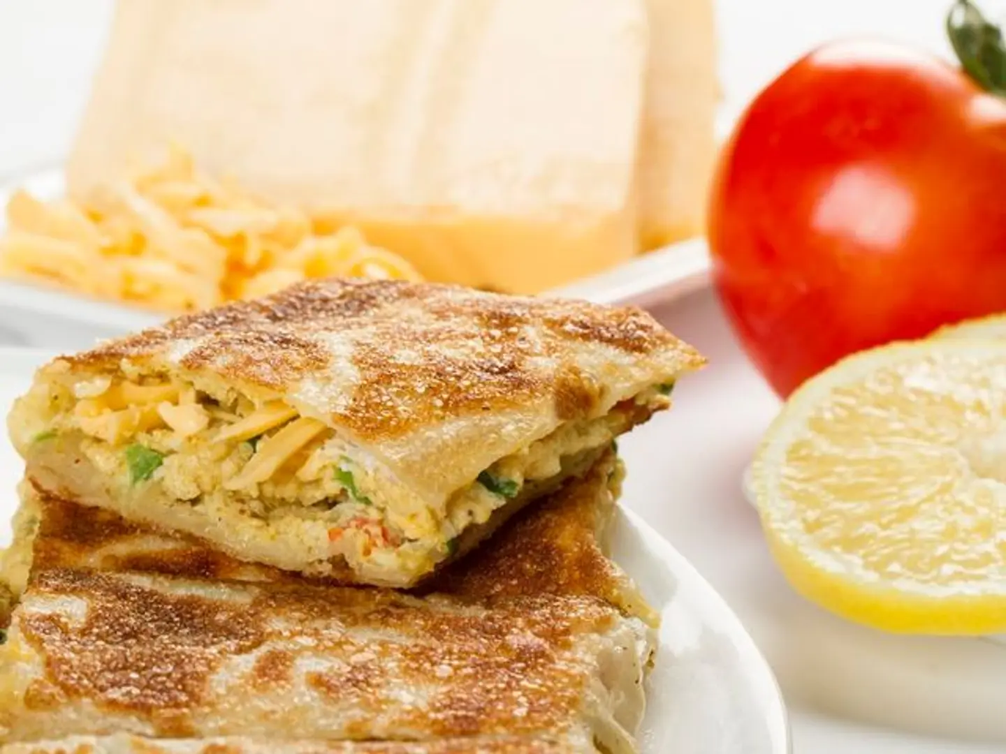 Mutabbaq Chicken & Cheddar