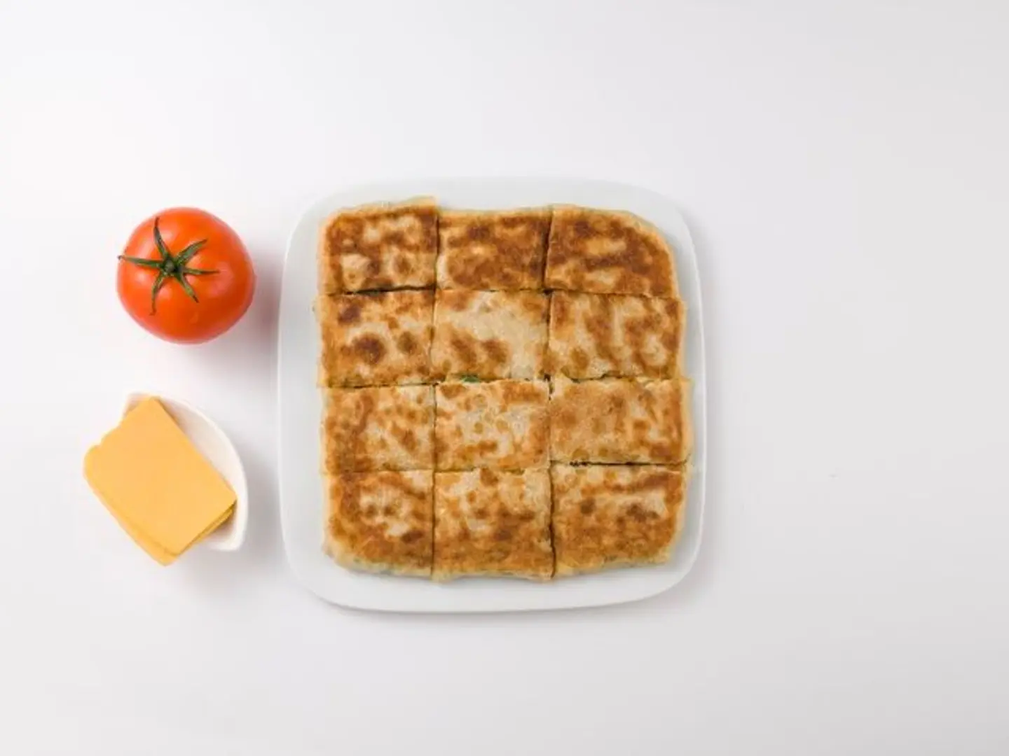 Mutabbaq Cheddar & Vegetables