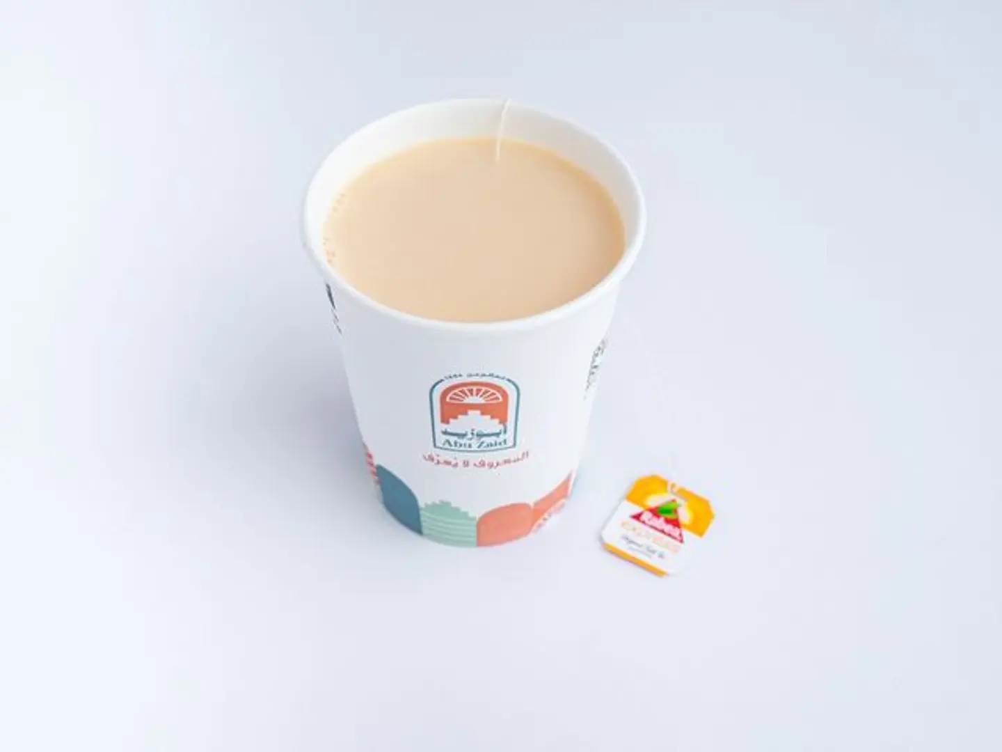شاي بالحليب