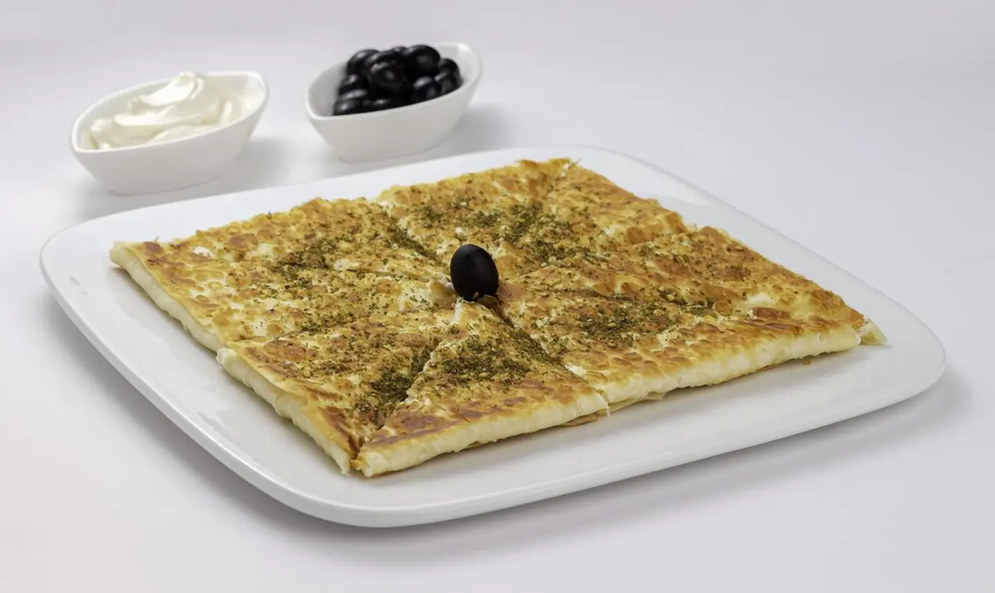 Greek Yogurt And Zatar Pie