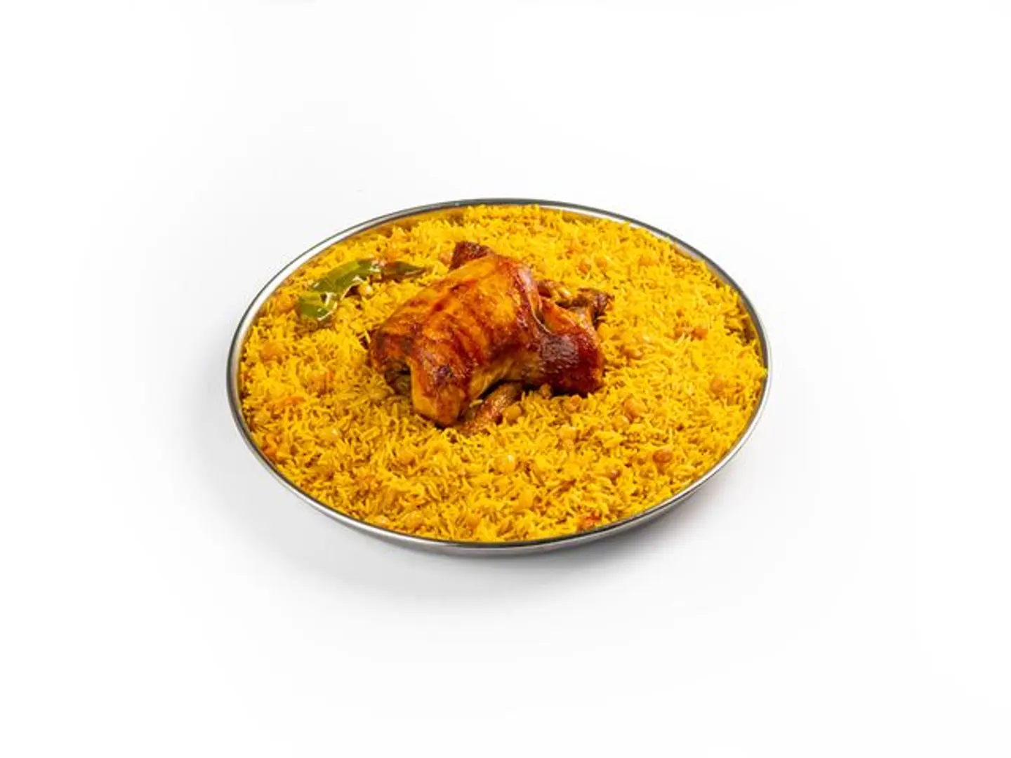 Whole Grilled Chicken With Rice