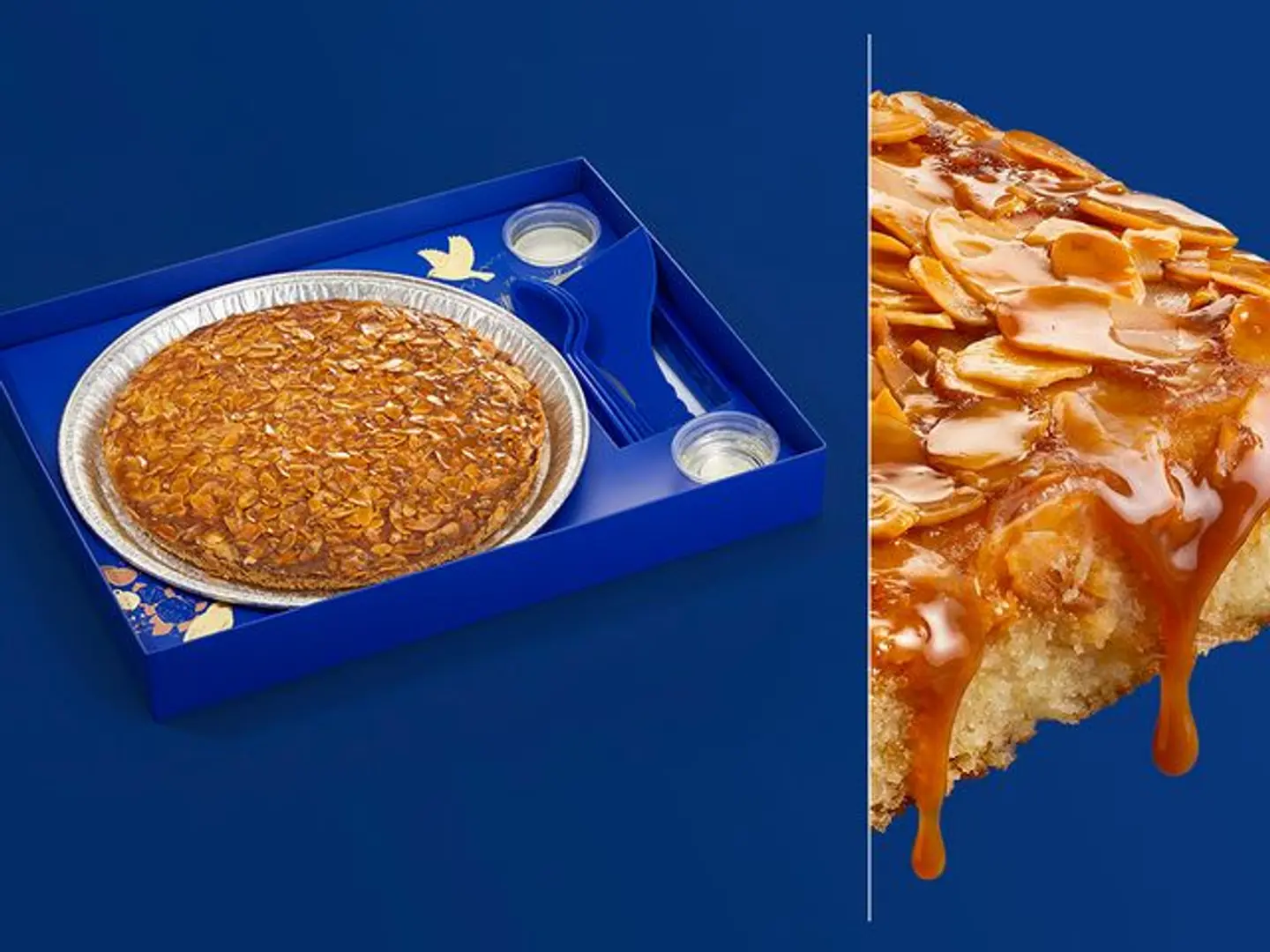 Large Caramel Basbousa
