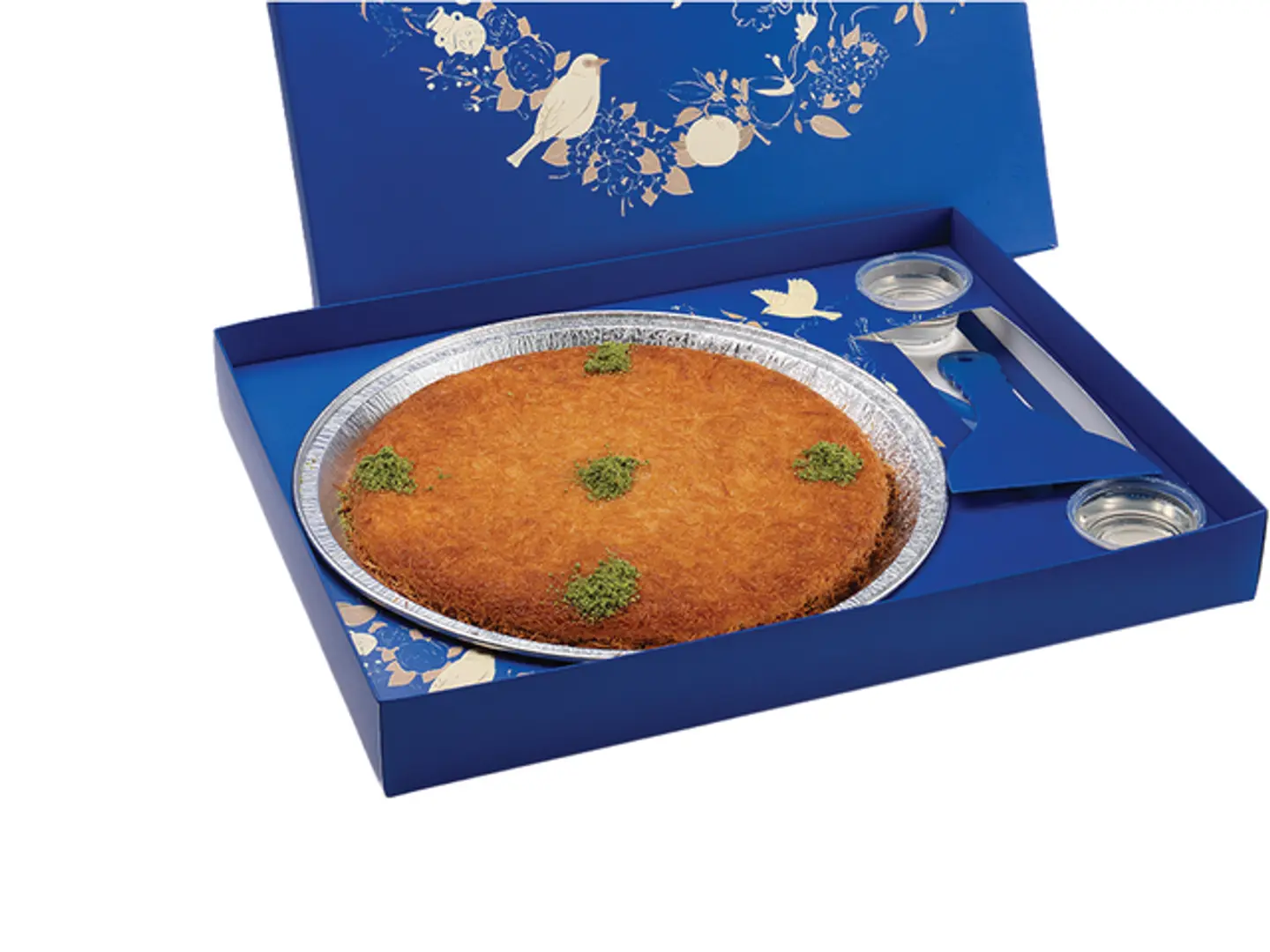 كنافة بالقشطة ( خشنة ).