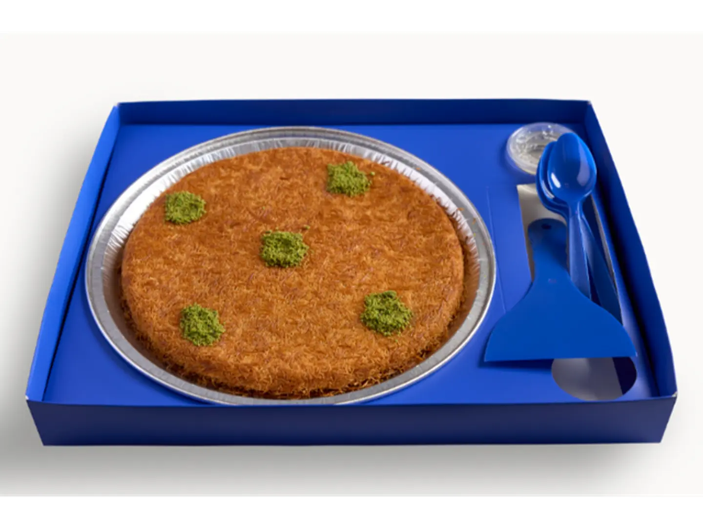 كنافة بالقشطة ( خشنة ).