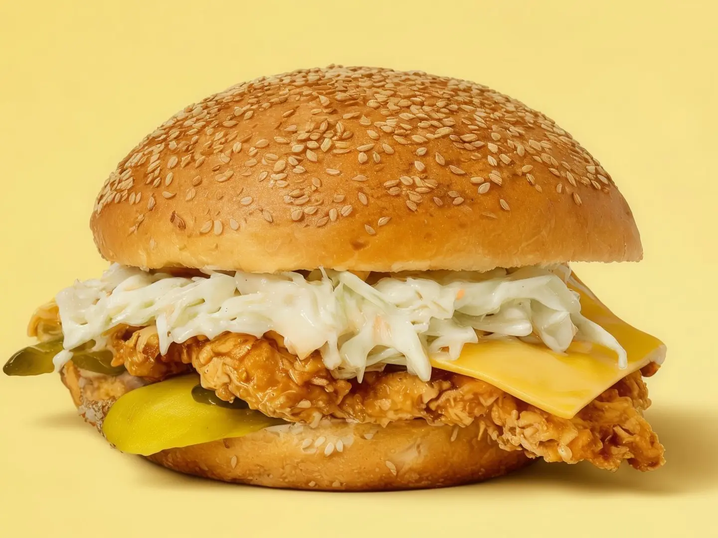 Crispy Chicken Burger Sandwich