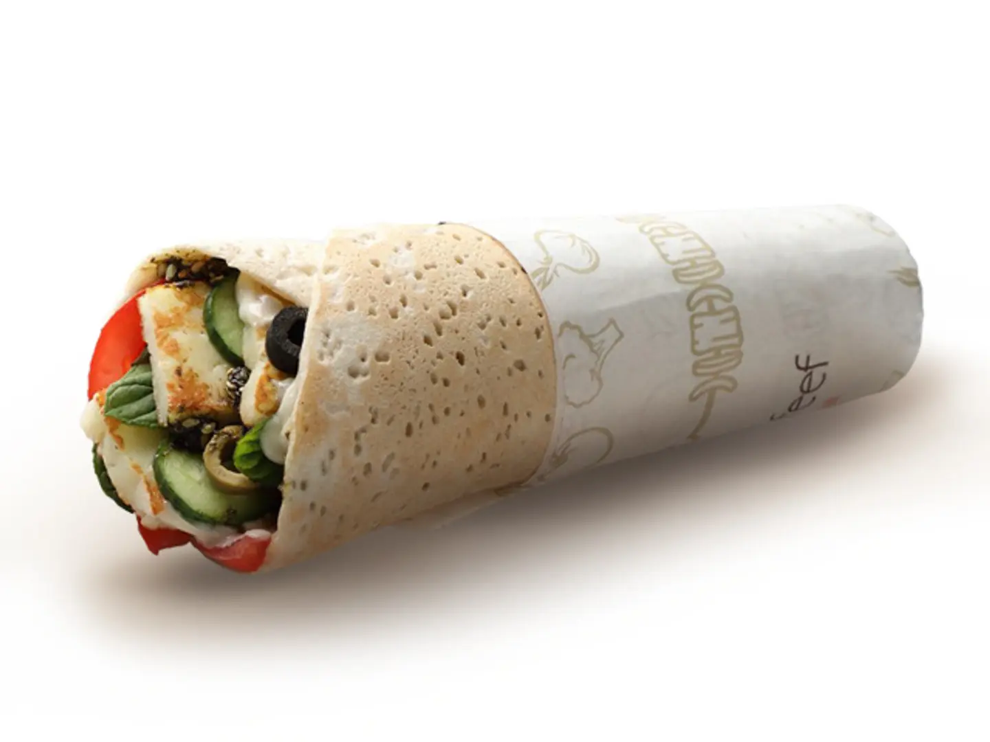 Grild Halomi Wrap Sandwich