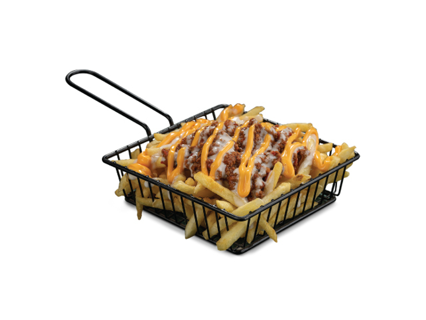 Fries Sujuk And Cheese