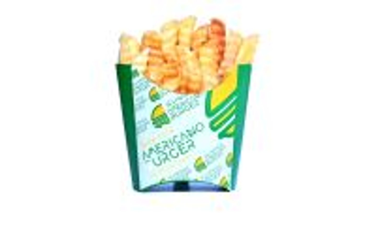 Americano Crinkle Fries