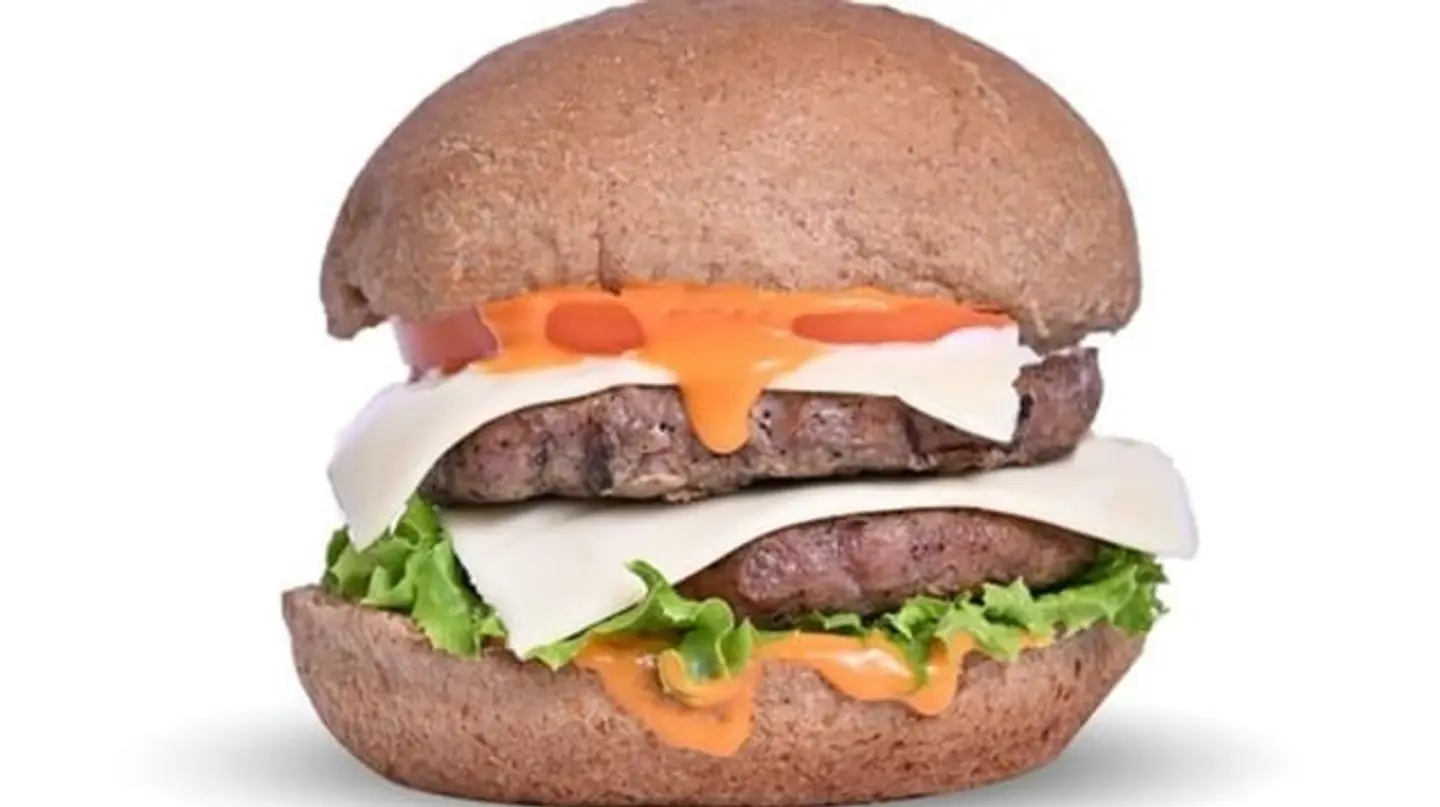 Beef Double Diet Burger