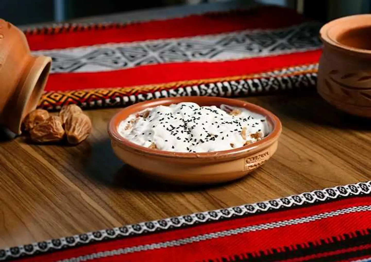 Fatteh Dates & Cream