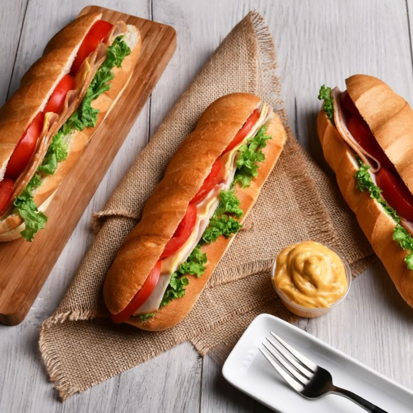 Turkish Sandwich With Cheese